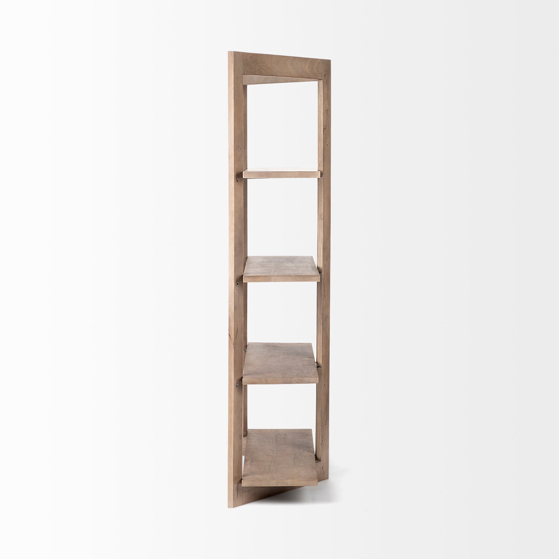 Turnbull Shelving Unit Light Brown Wood - shelving