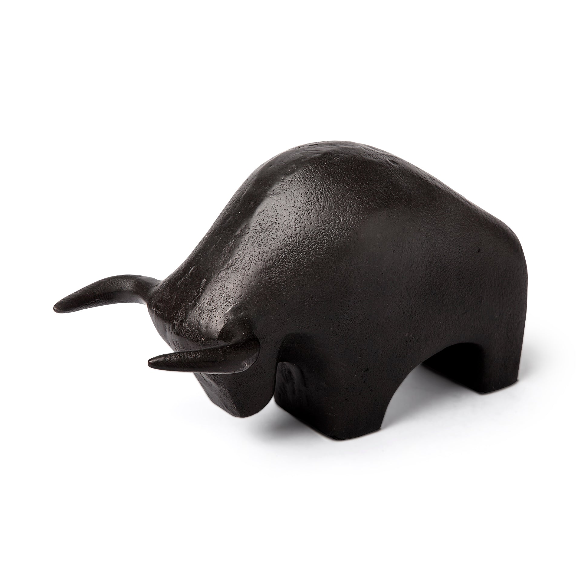 Tauro II 9L x 4W Black Cast Aluminum Raging Bull