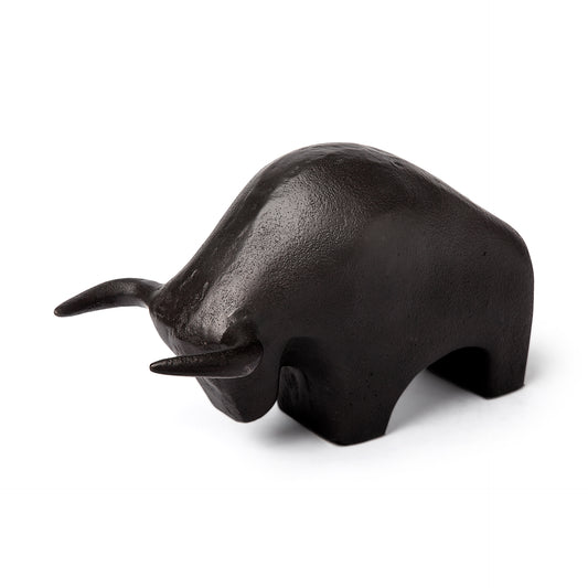 Tauro II 9L x 4W Black Cast Aluminum Raging Bull