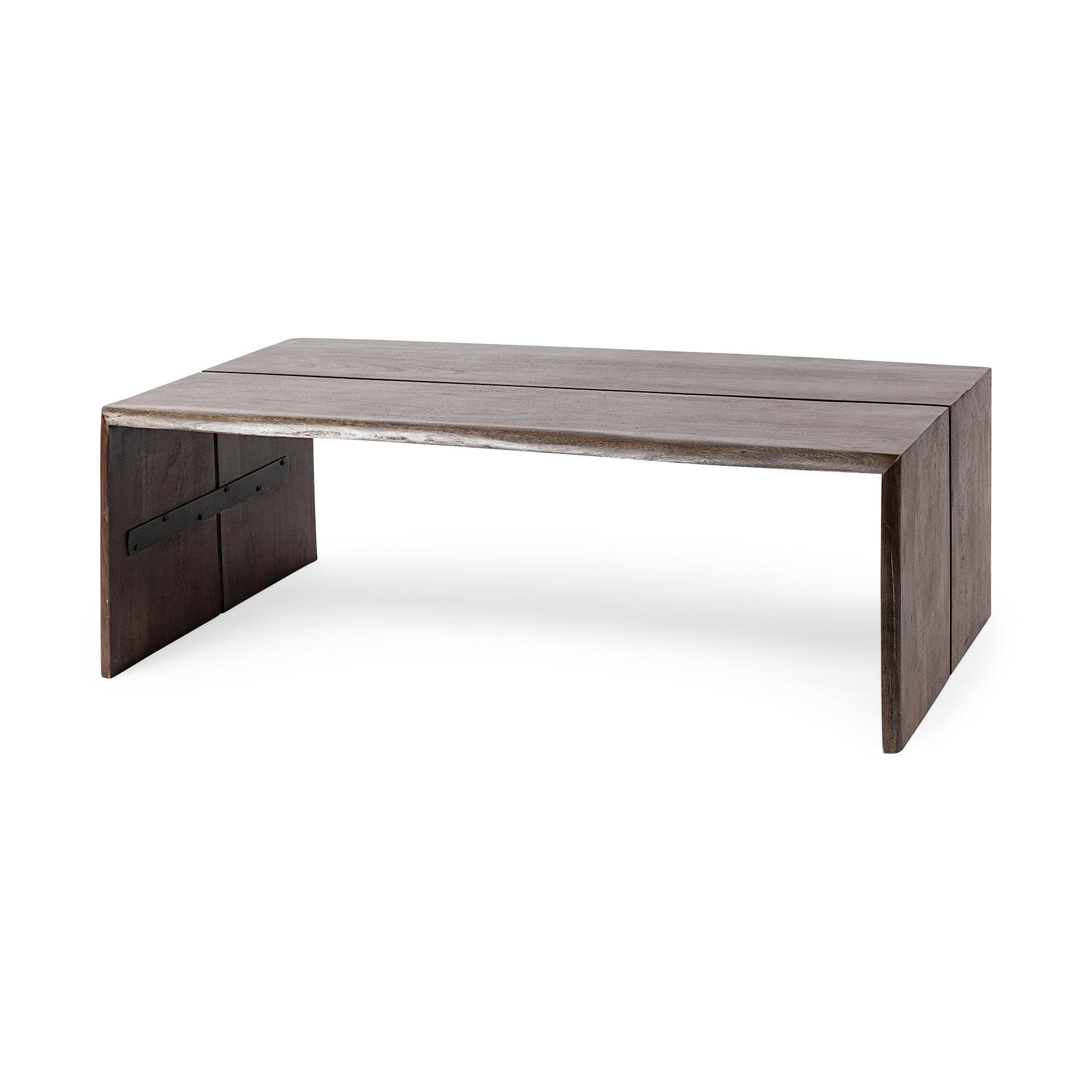 San Andreas Coffee Table Dark Brown Wood - coffee-tables