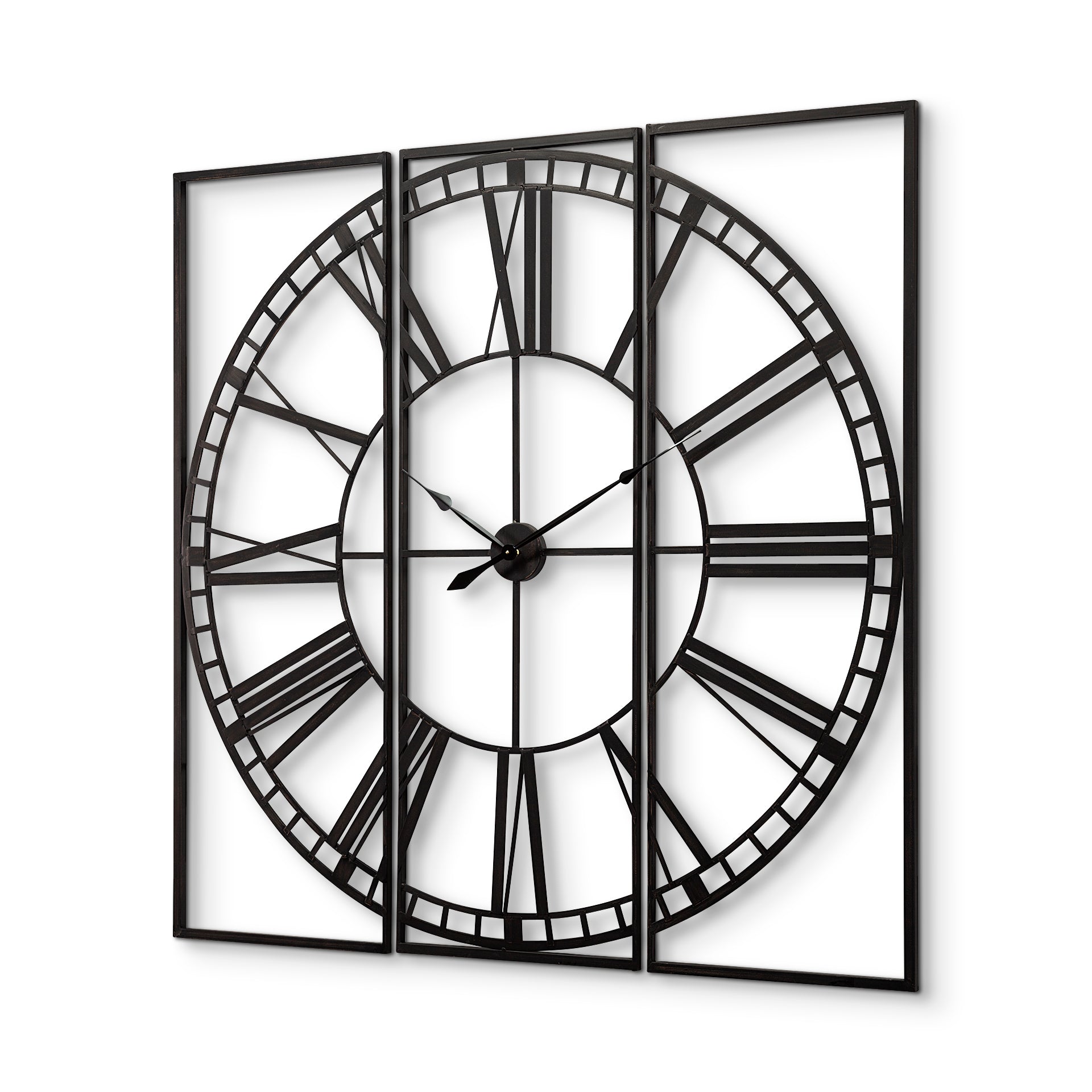 Norwood 60" Square Oversized+ Industrial Wall Clock