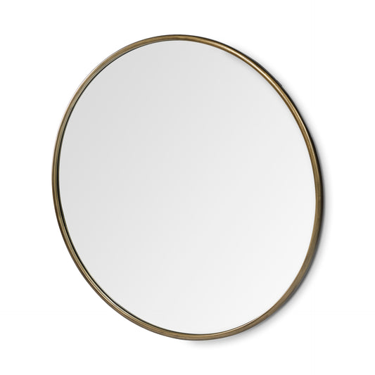 Piper Wall Mirror Gold Metal | 47’’ - wall-mirrors-grouped