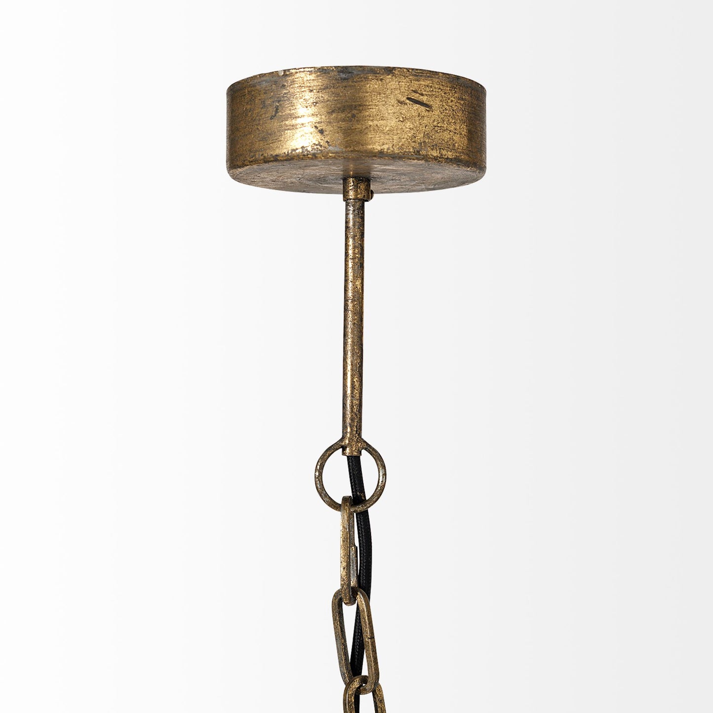 Chiron I 20.7L x 19.1W x 20.5H Gold Metal Globe Style Pendant Light
