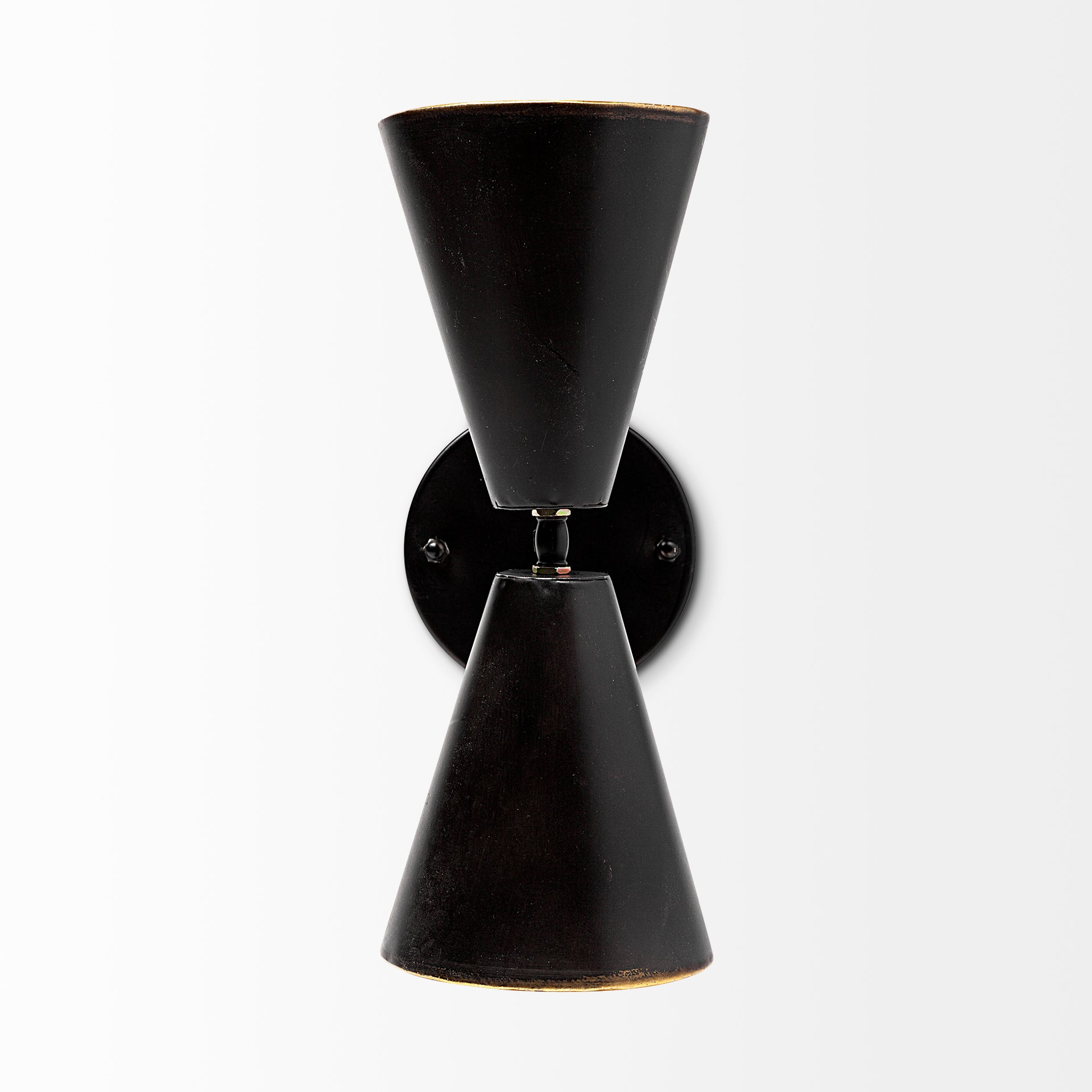 Eris Wall Sconce Black Metal | Gold Metal - wall-fixtures