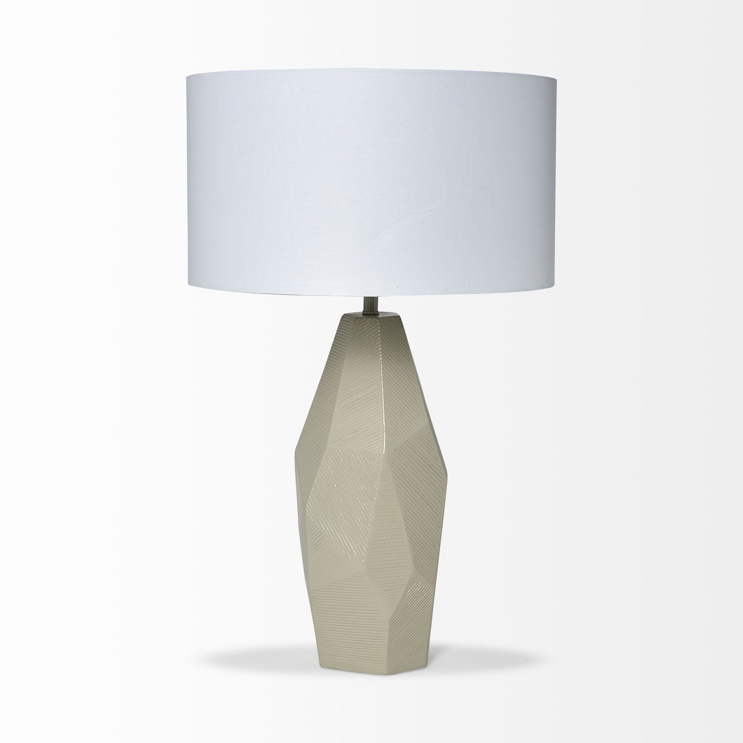 Piven Table Lamp Beige | Ceramic - table-lamps