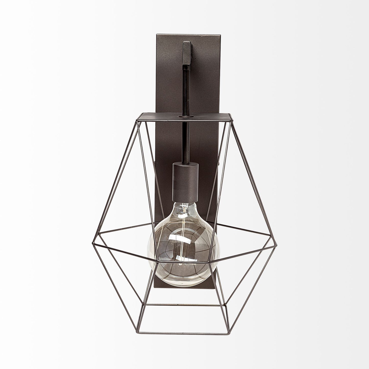 Cordova Wall Sconce Gray Metal - wall-fixtures