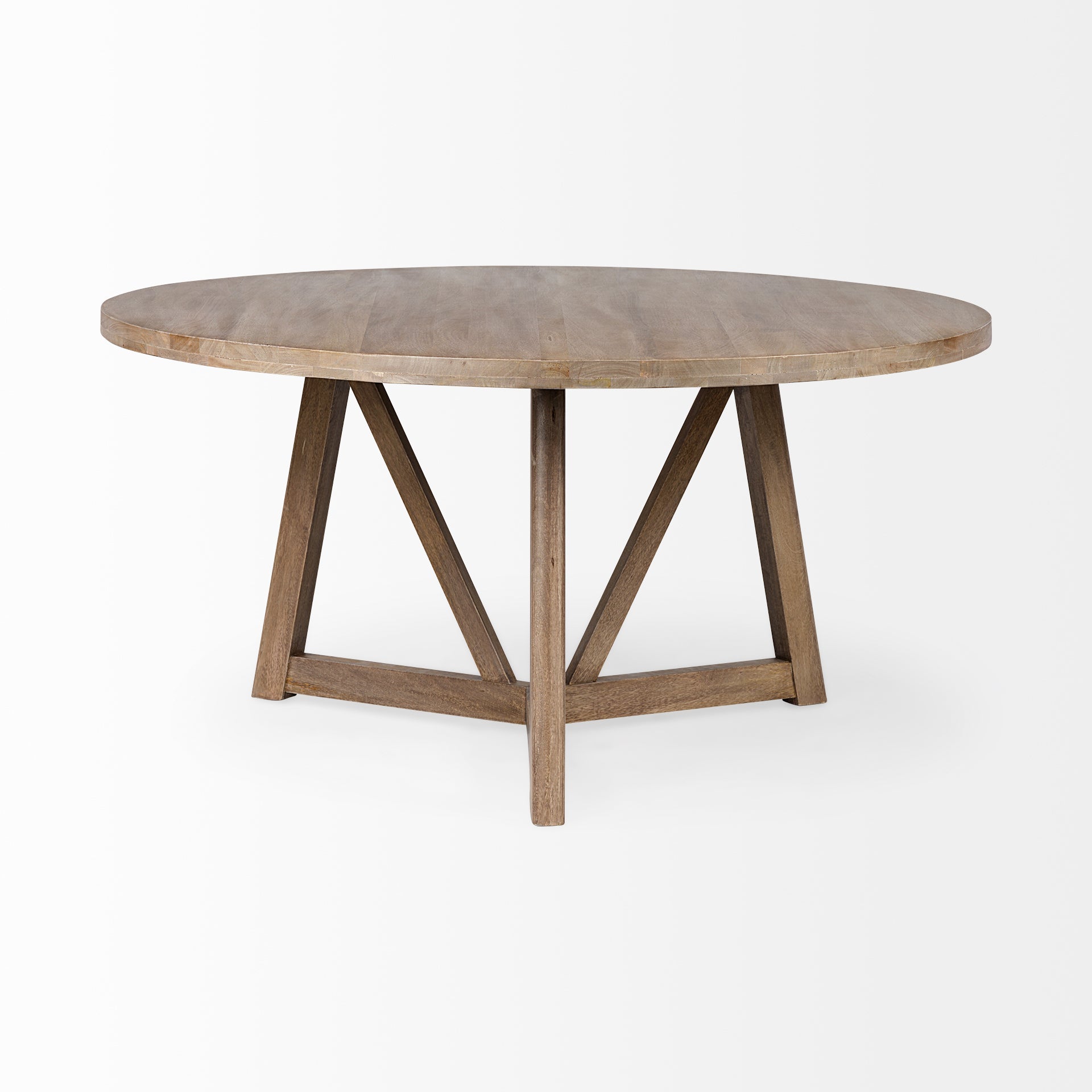 Legolas Dining Table Brown Wood | Round - dining-table