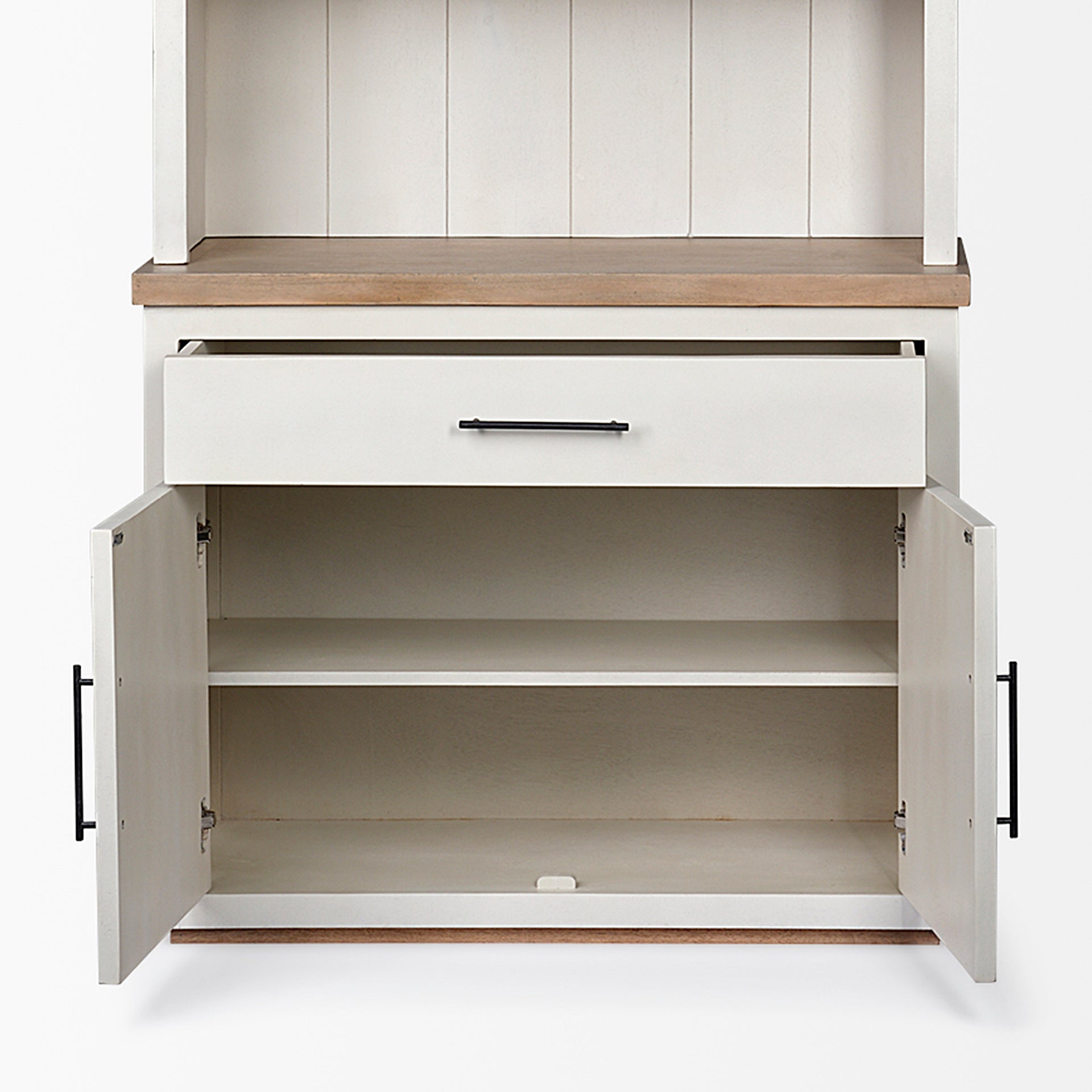 Fairview Shelving Unit White Wood | Brown Wood - shelving