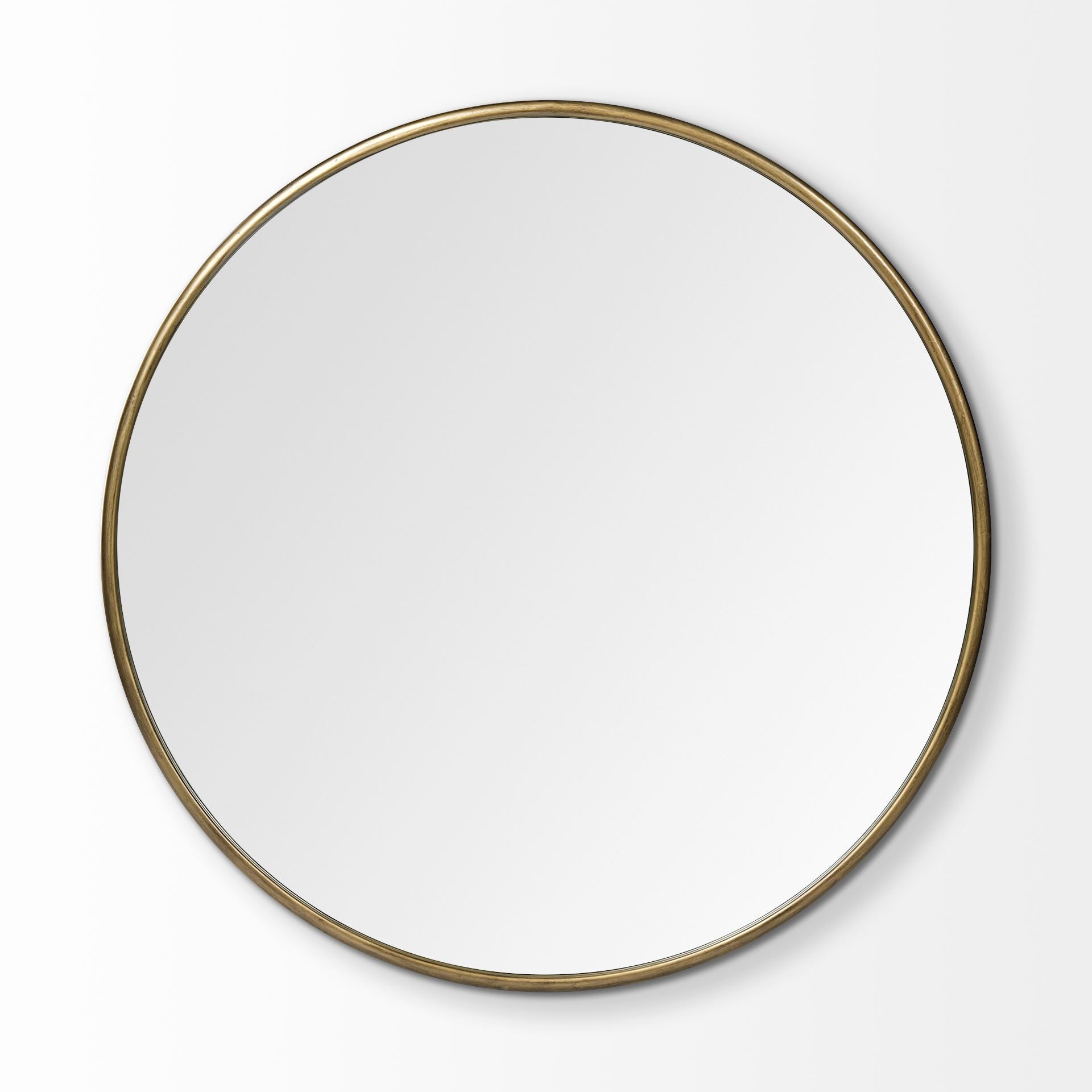 Piper Wall Mirror Gold Metal | 47’’ - wall-mirrors-grouped