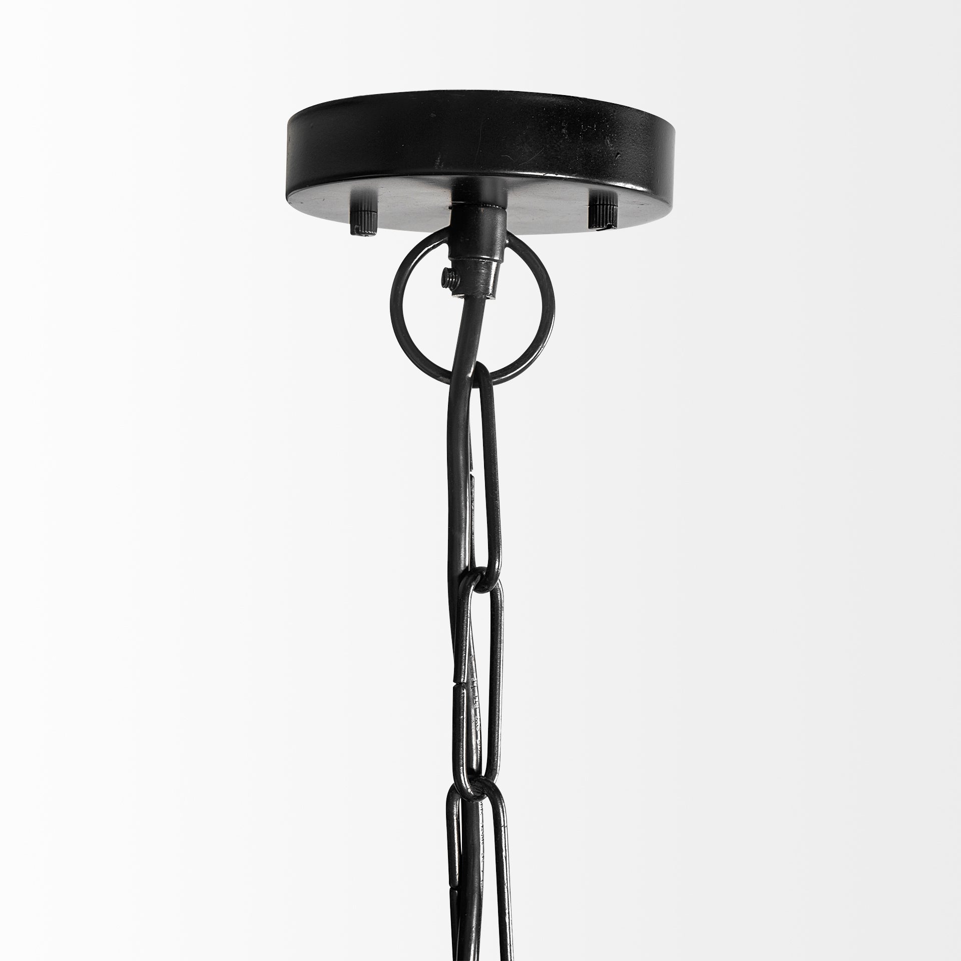 jules chandelier Blonde Wood | Black Metal - chandeliers