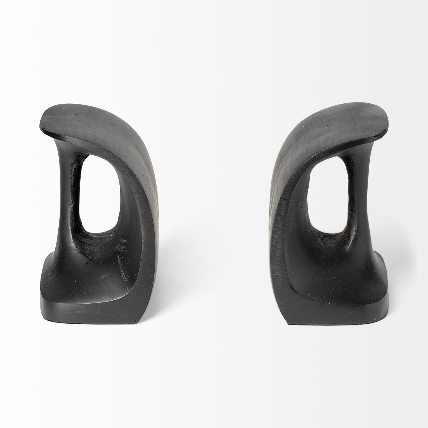 Last Cobbler's (Set of 2) 8L x 6W Black Shoemaker Tool Bookends