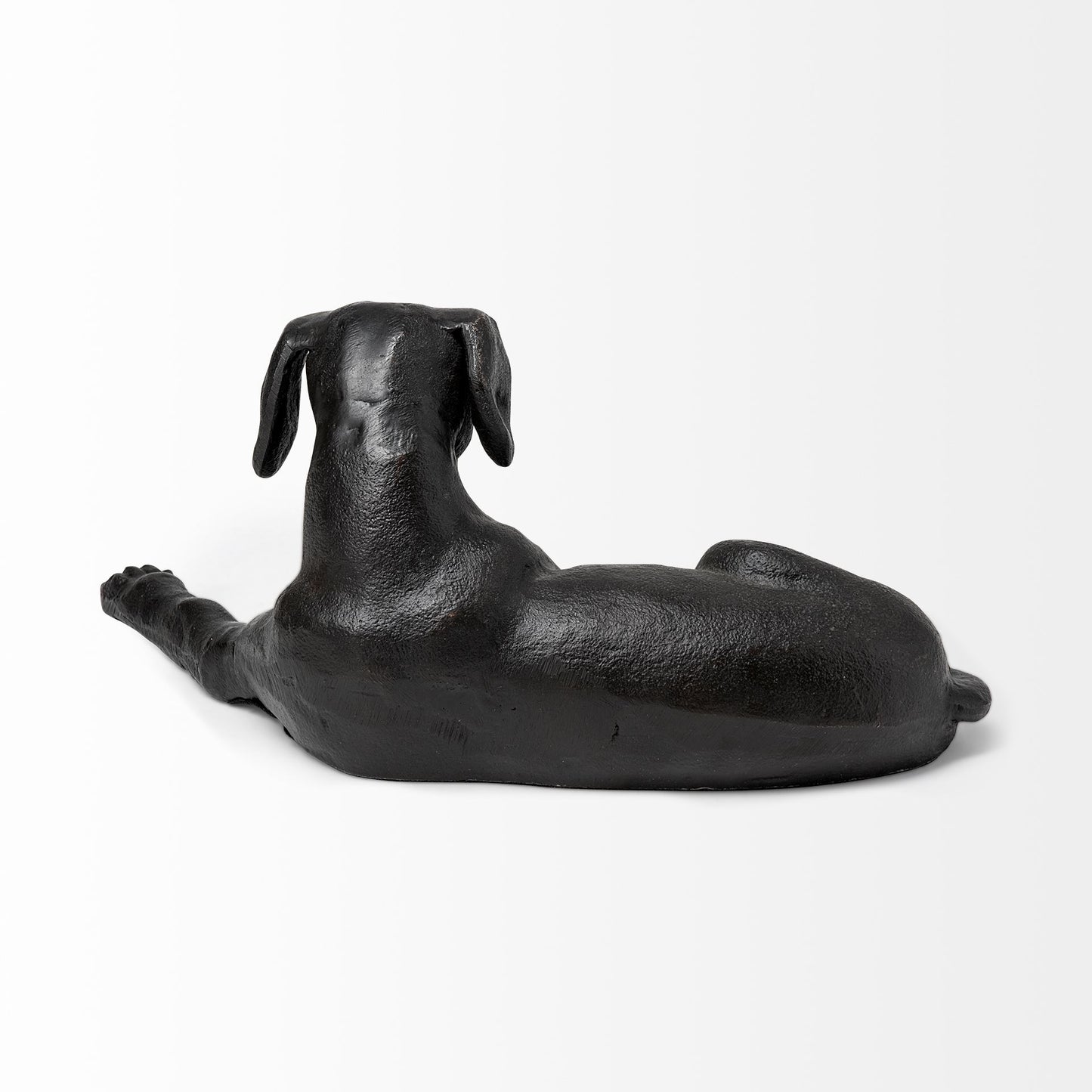 Czar 11L x 7W Black Metal Labrador Retriever