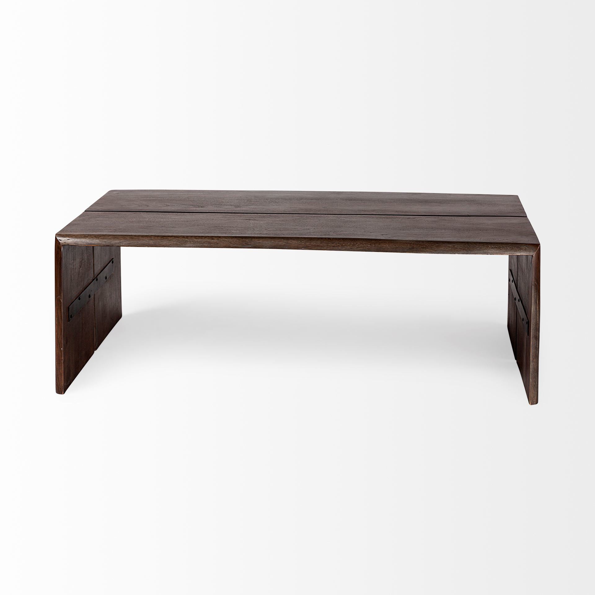 San Andreas Coffee Table Dark Brown Wood - coffee-tables