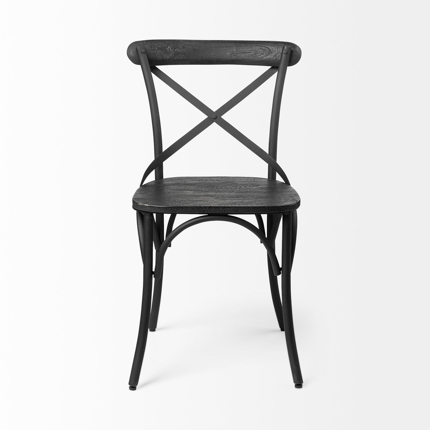 Etienne Dining Chair Black Wood | Black Metal - dining-chairs