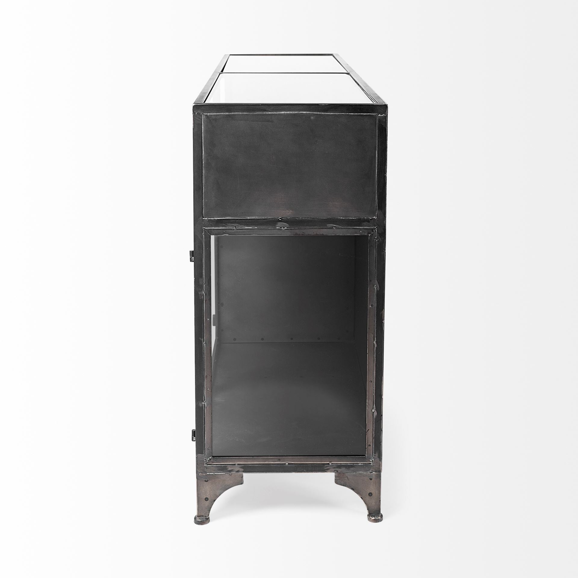 Pender Cabinet Black Metal - cabinets