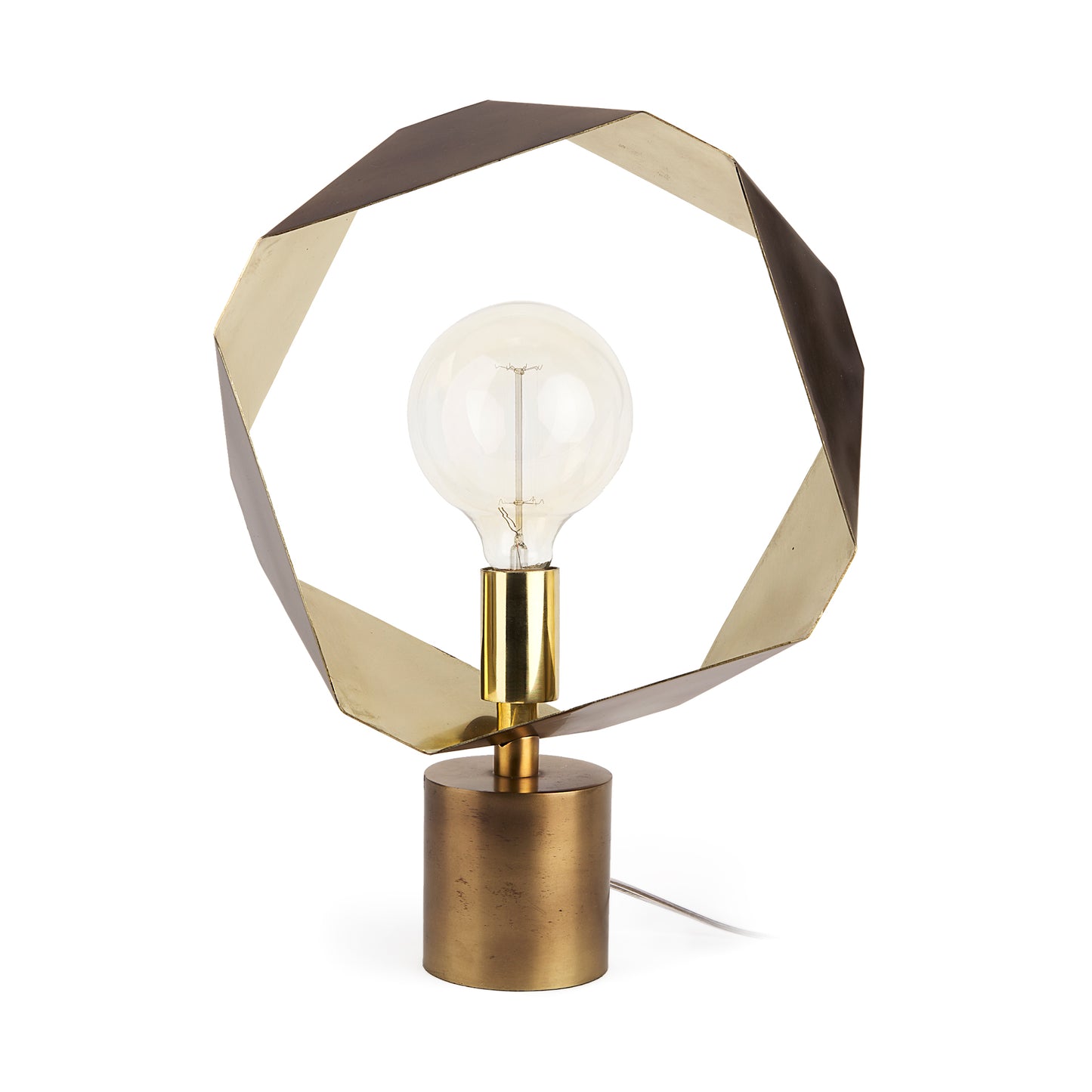 Shamir Table Lamp Gold Metal - table-lamps