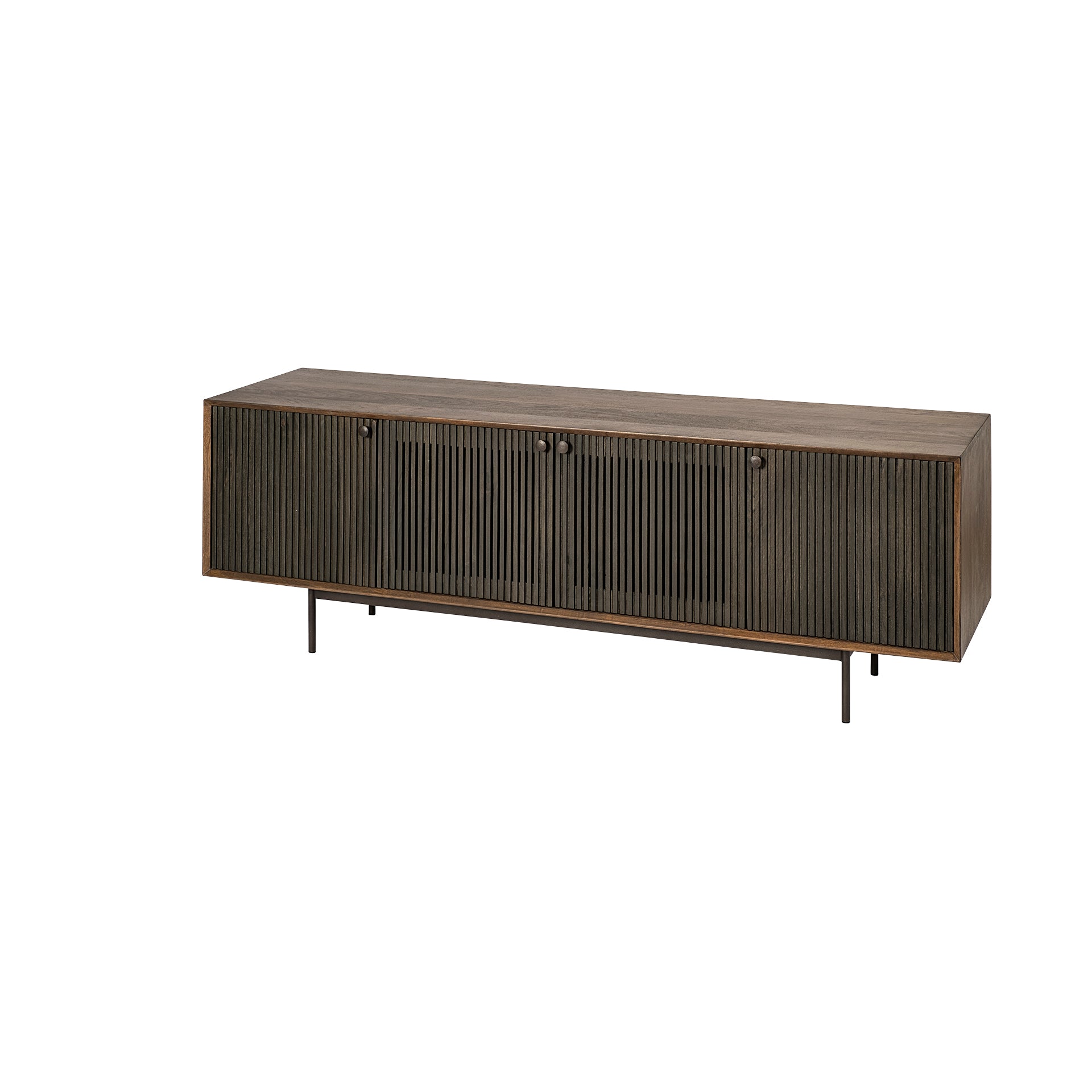 Grace Media Console Brown Wood - media-console