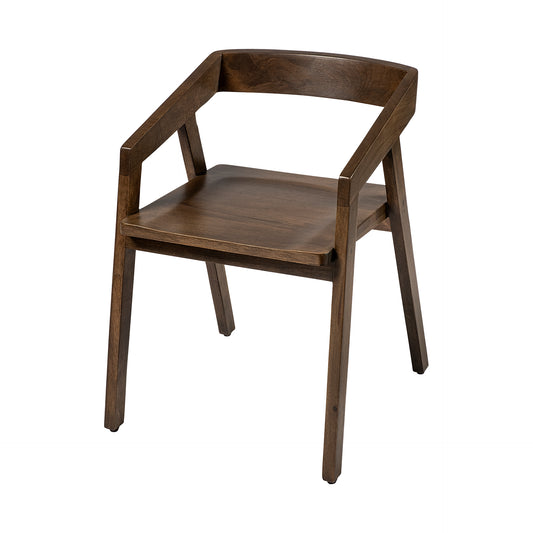 Nicholas Dining Chair Brown Wood - dining-chairs