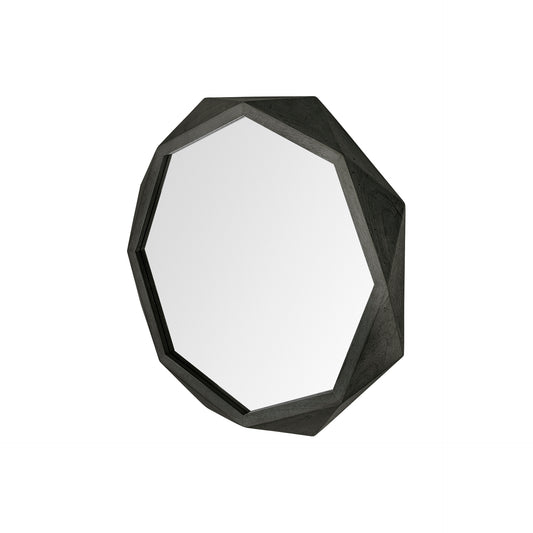 Aramis Wall Mirror Black Wood | 32’’ - wall-mirrors-grouped