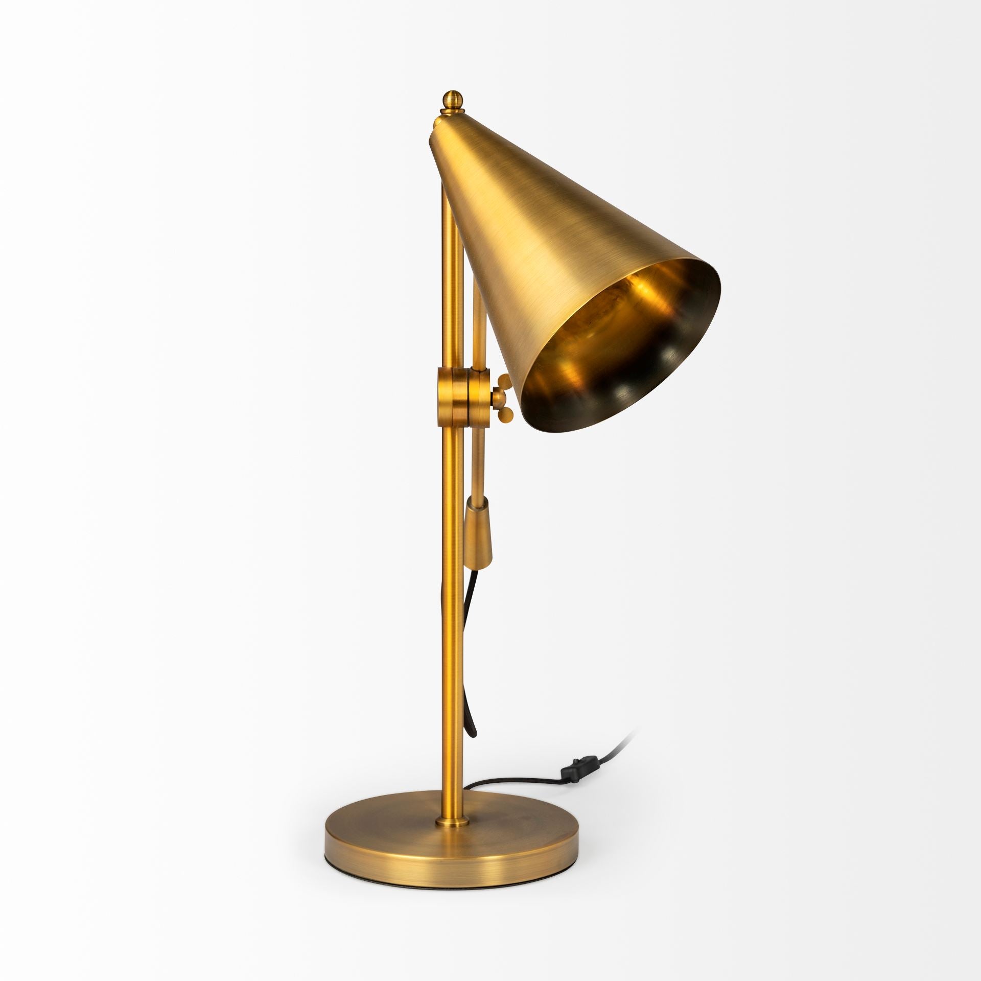 Fragon Table Lamp Gold Metal - table-lamps