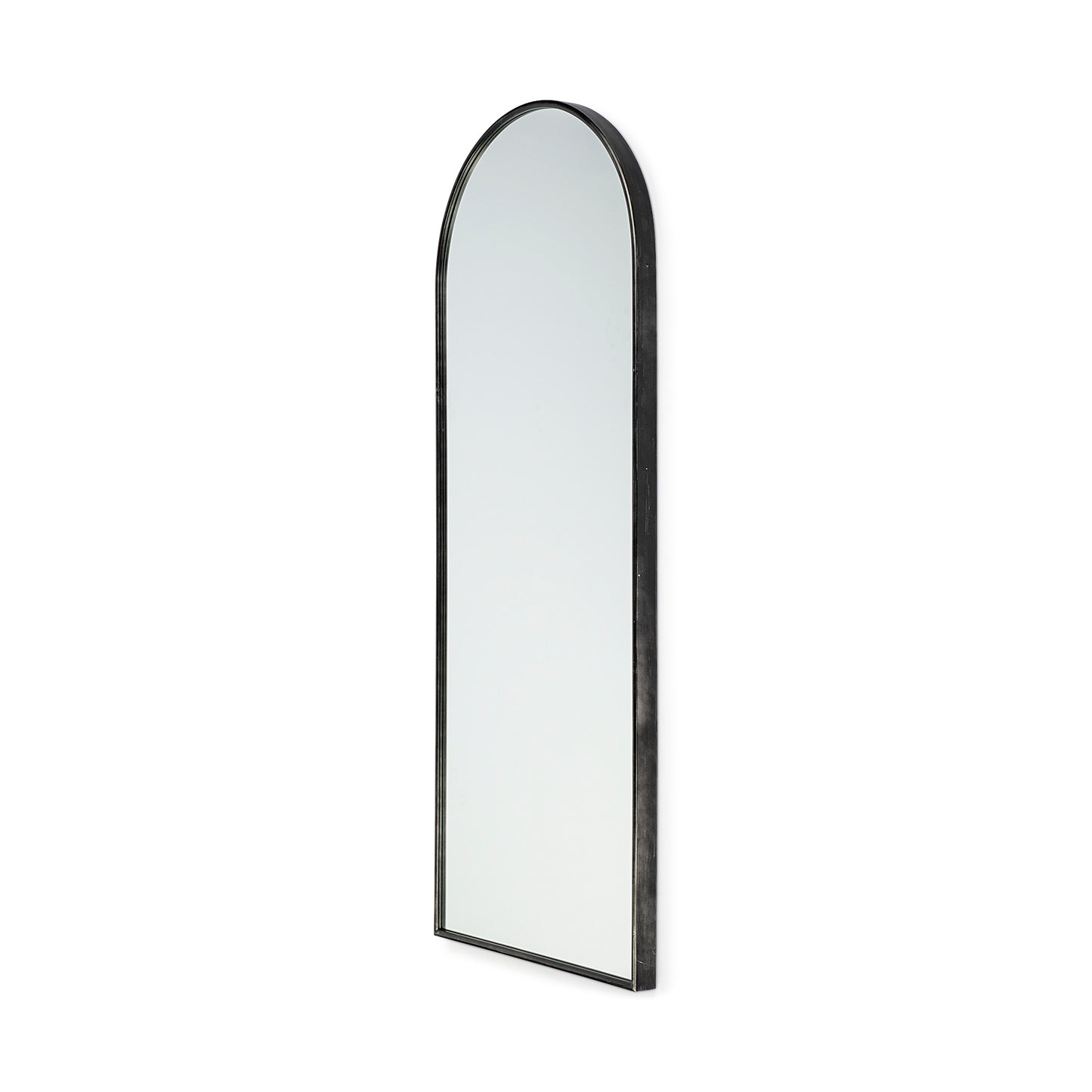 Agatha Wall Mirror Black Metal | 70H - wall-mirrors-grouped