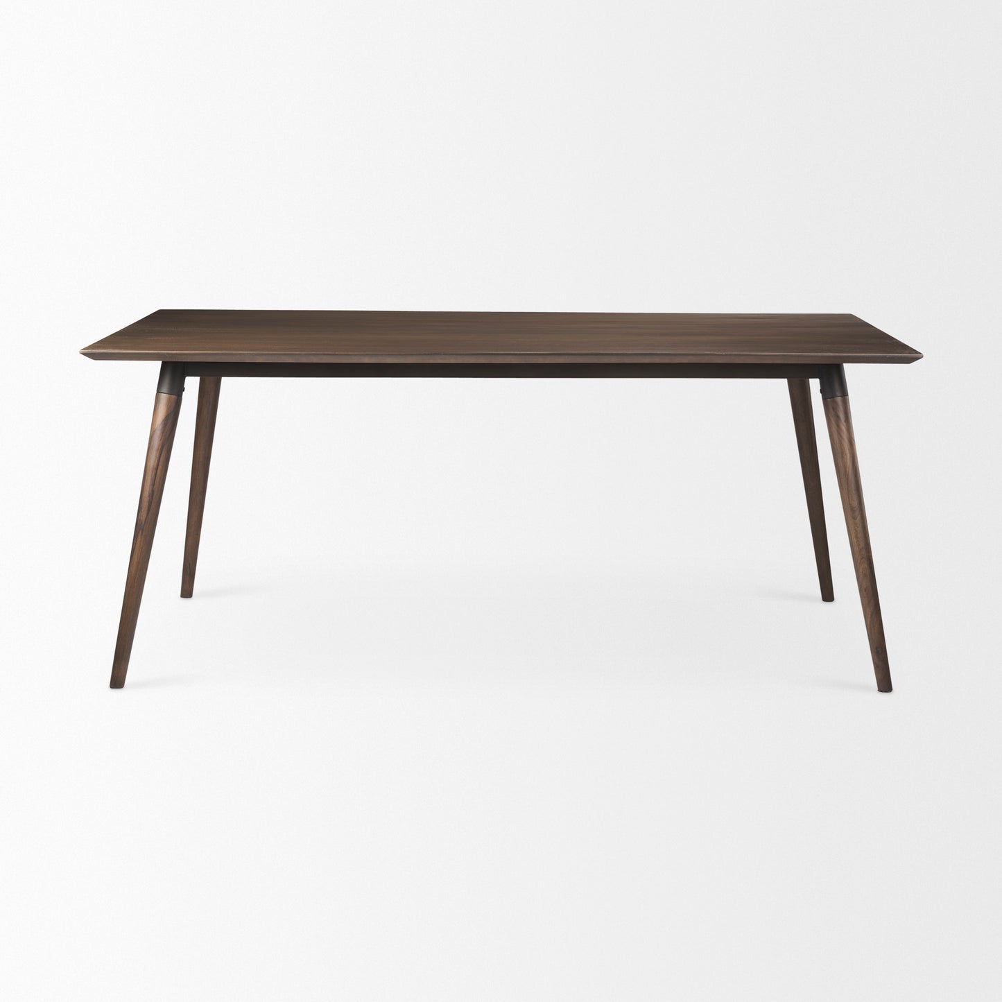 Nicholas Dining Table Brown Wood - dining-table