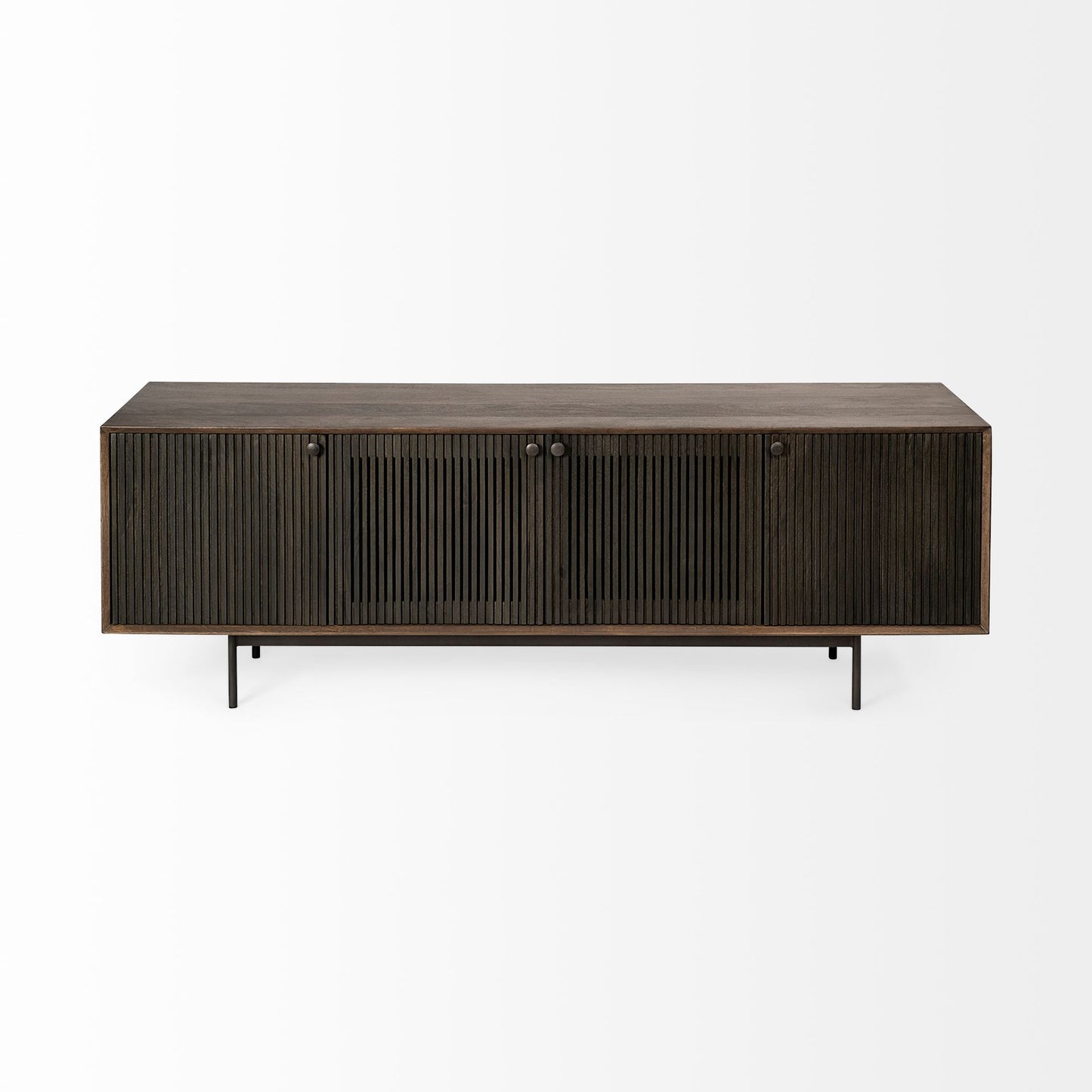 Grace Media Console Brown Wood - media-console