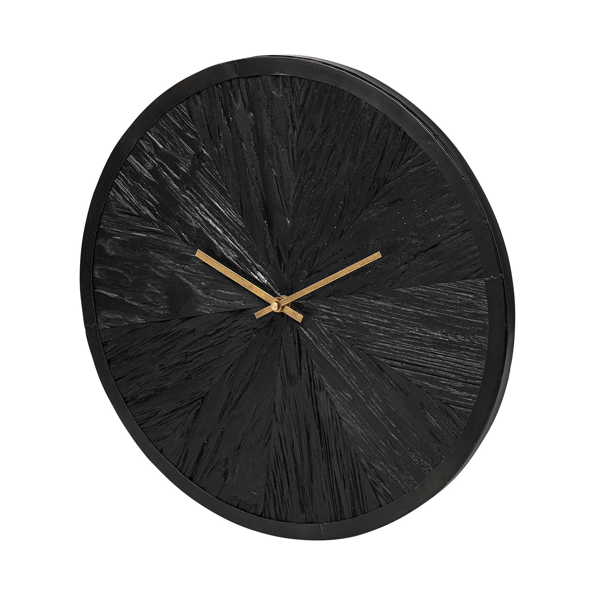 Silo Wall Clock Black Wood | 17’’ - wall-clocks