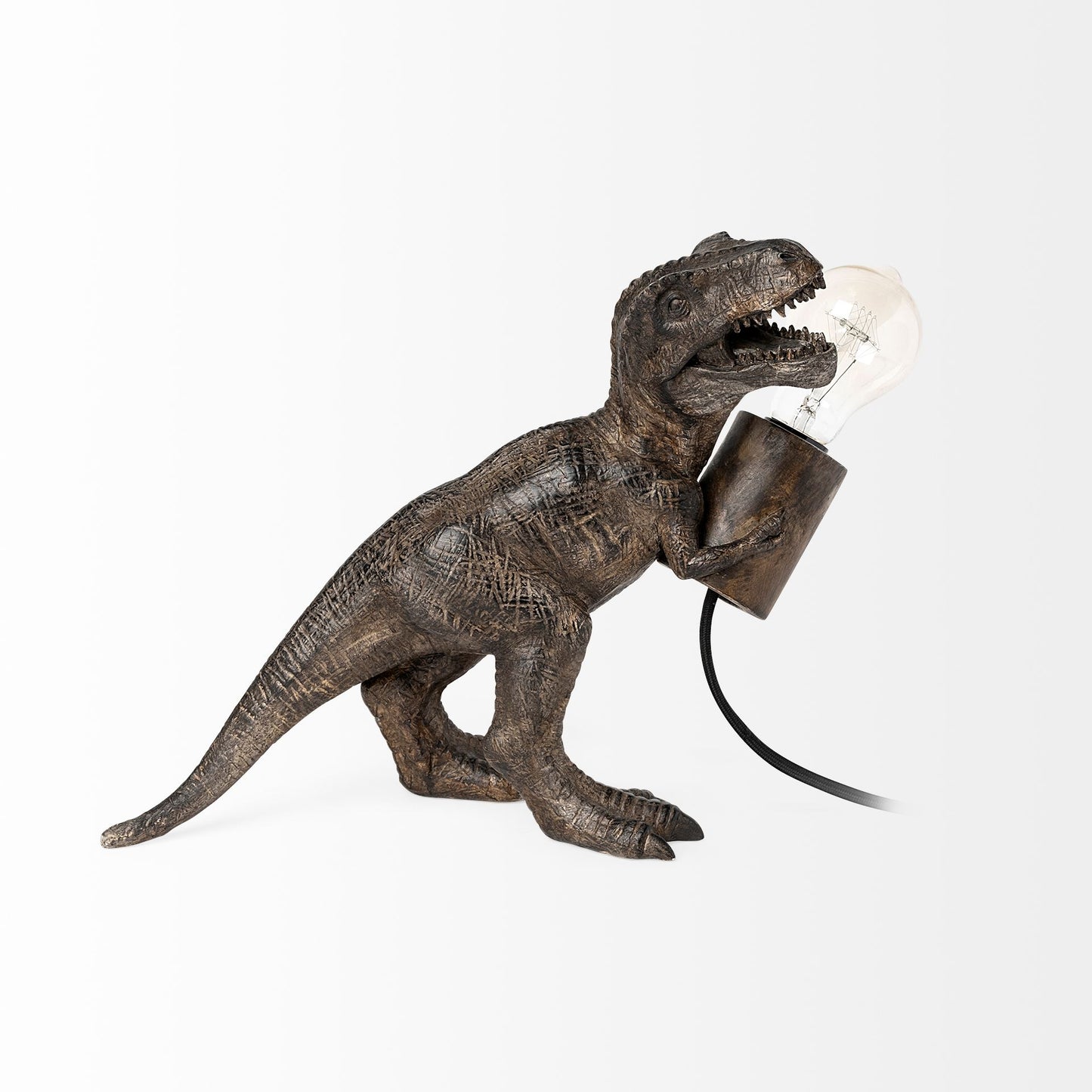 Raptor Table Lamp Dark Tone Resin - table-lamps