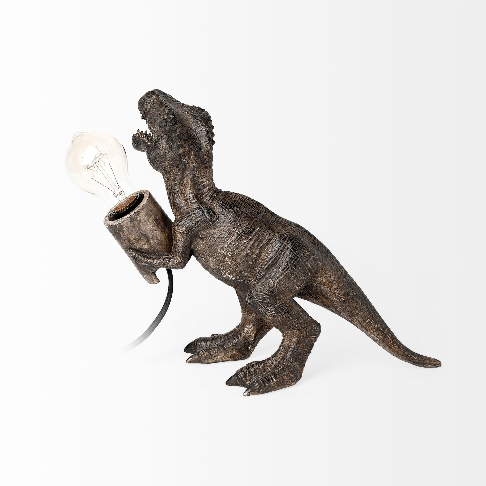 Raptor Table Lamp Dark Tone Resin - table-lamps