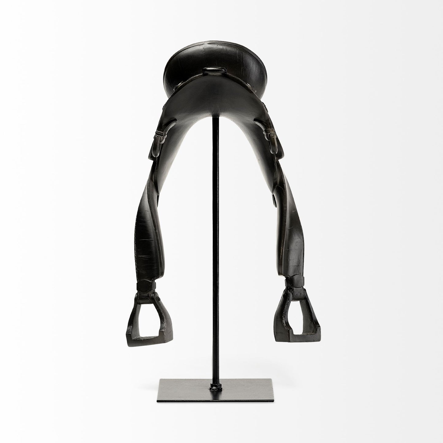 Colt III 8L x 9W Black Equestrian-Inspired English Horse Saddle