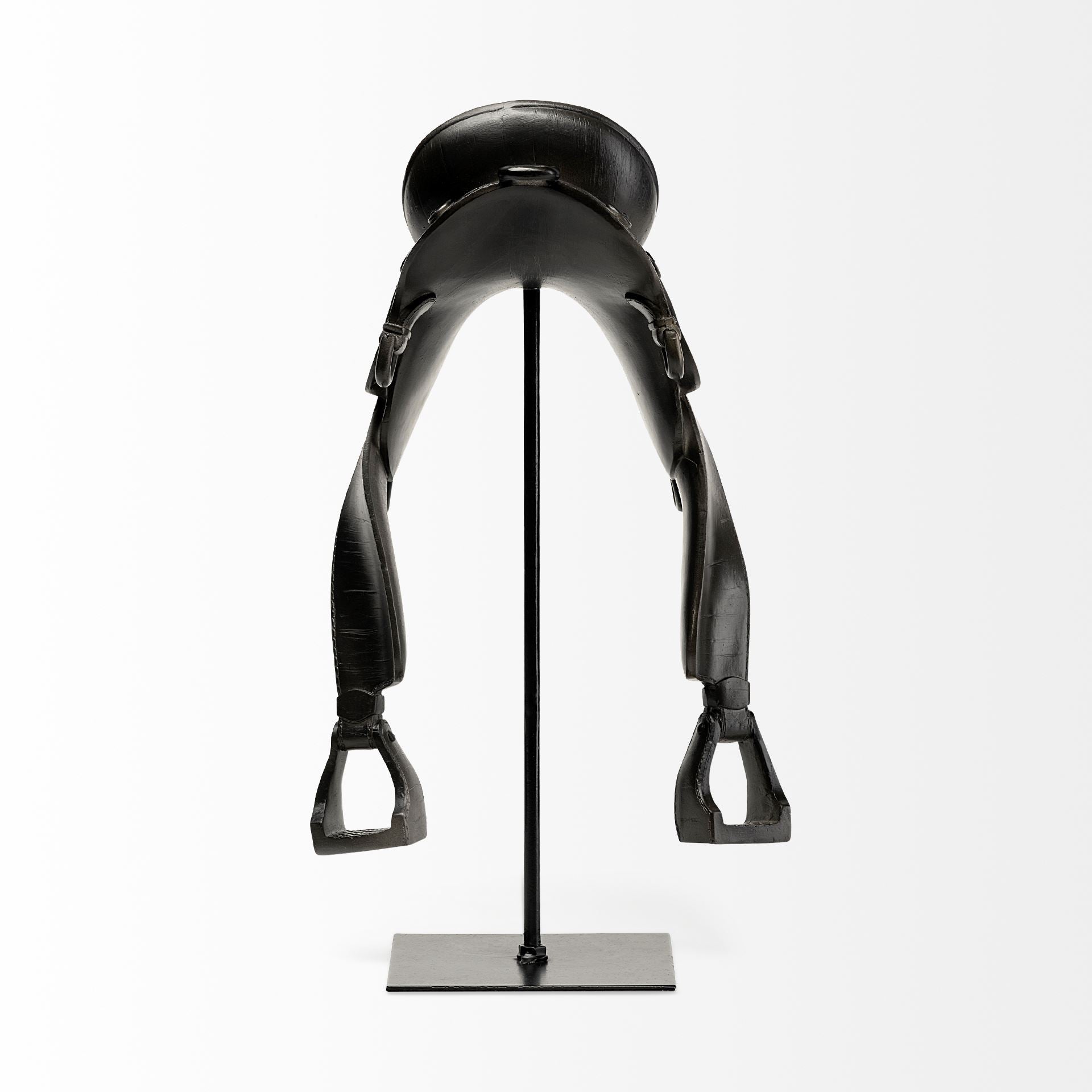 Colt III 8L x 9W Black Equestrian-Inspired English Horse Saddle