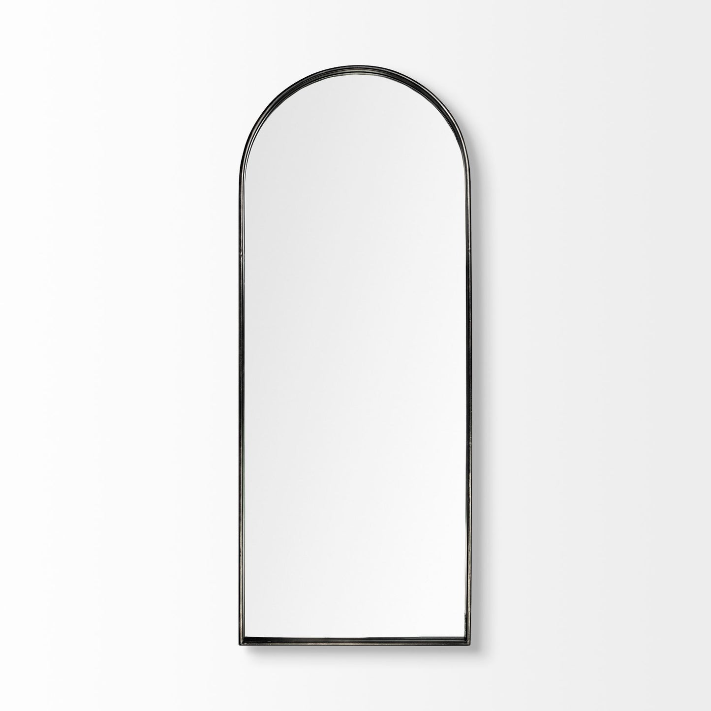 Agatha Wall Mirror Black Metal | 70H - wall-mirrors-grouped