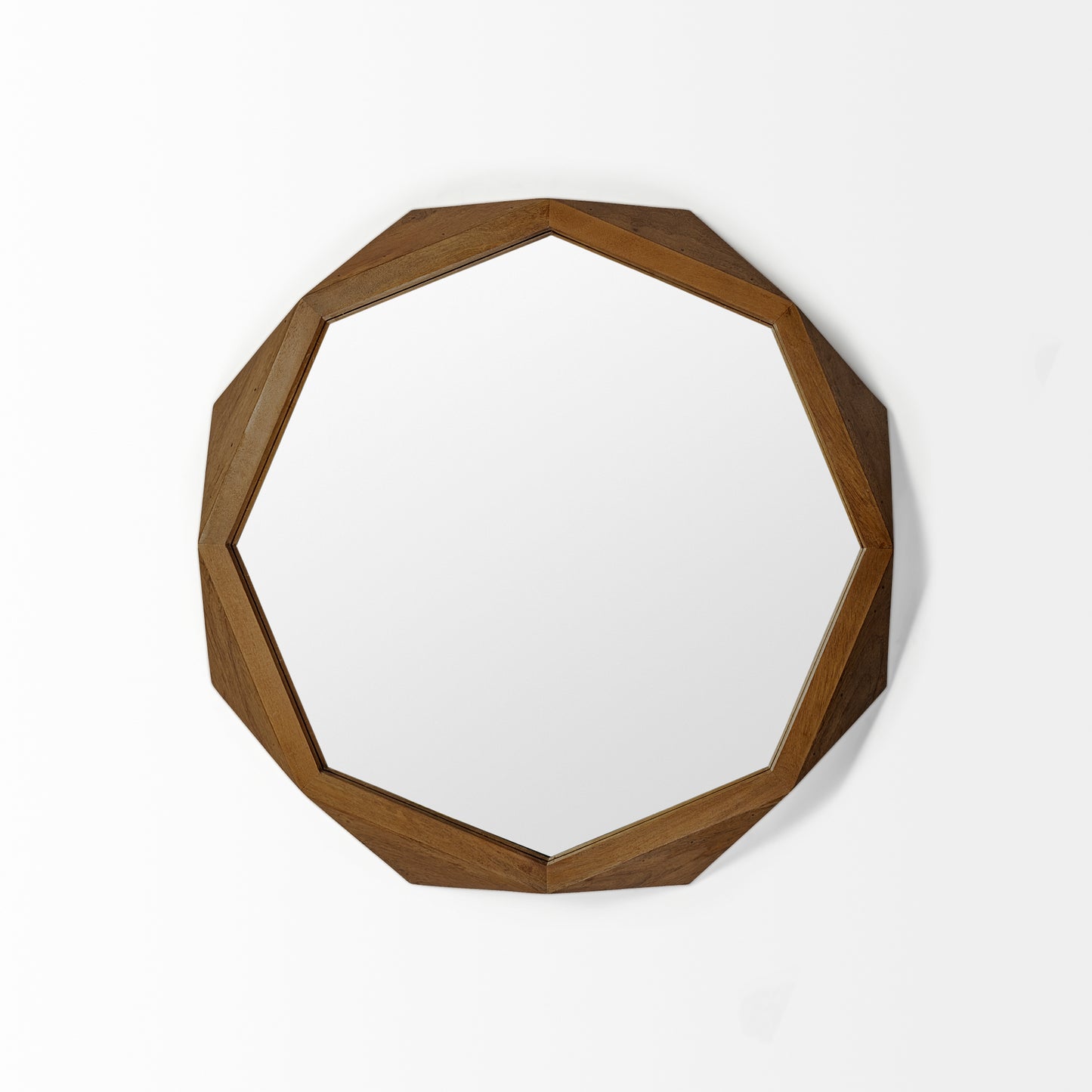 Aramis Wall Mirror Brown Wood | 32’’ - wall-mirrors-grouped