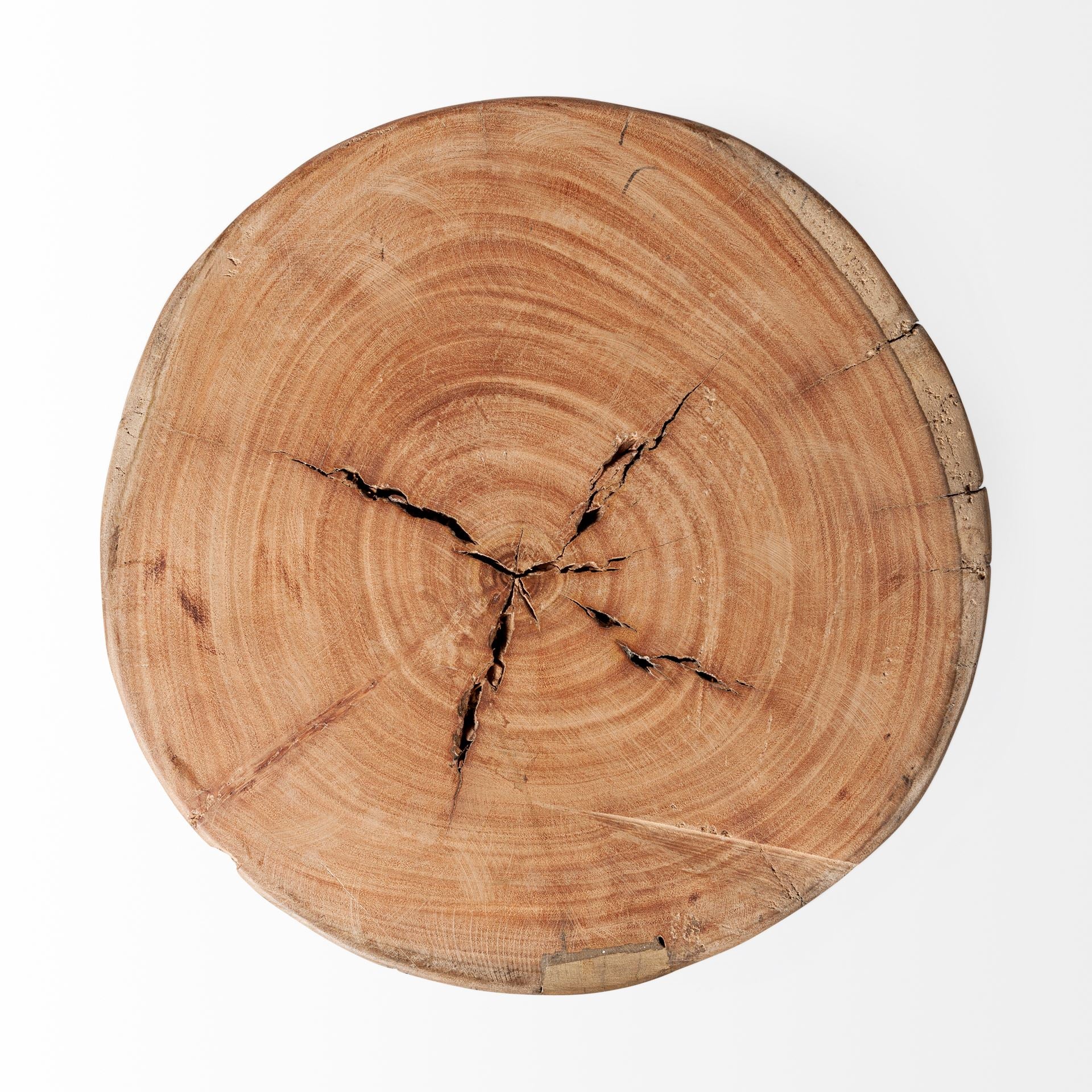 Asco Stool Reclaimed Wood | 18H - ottoman-and-poufs