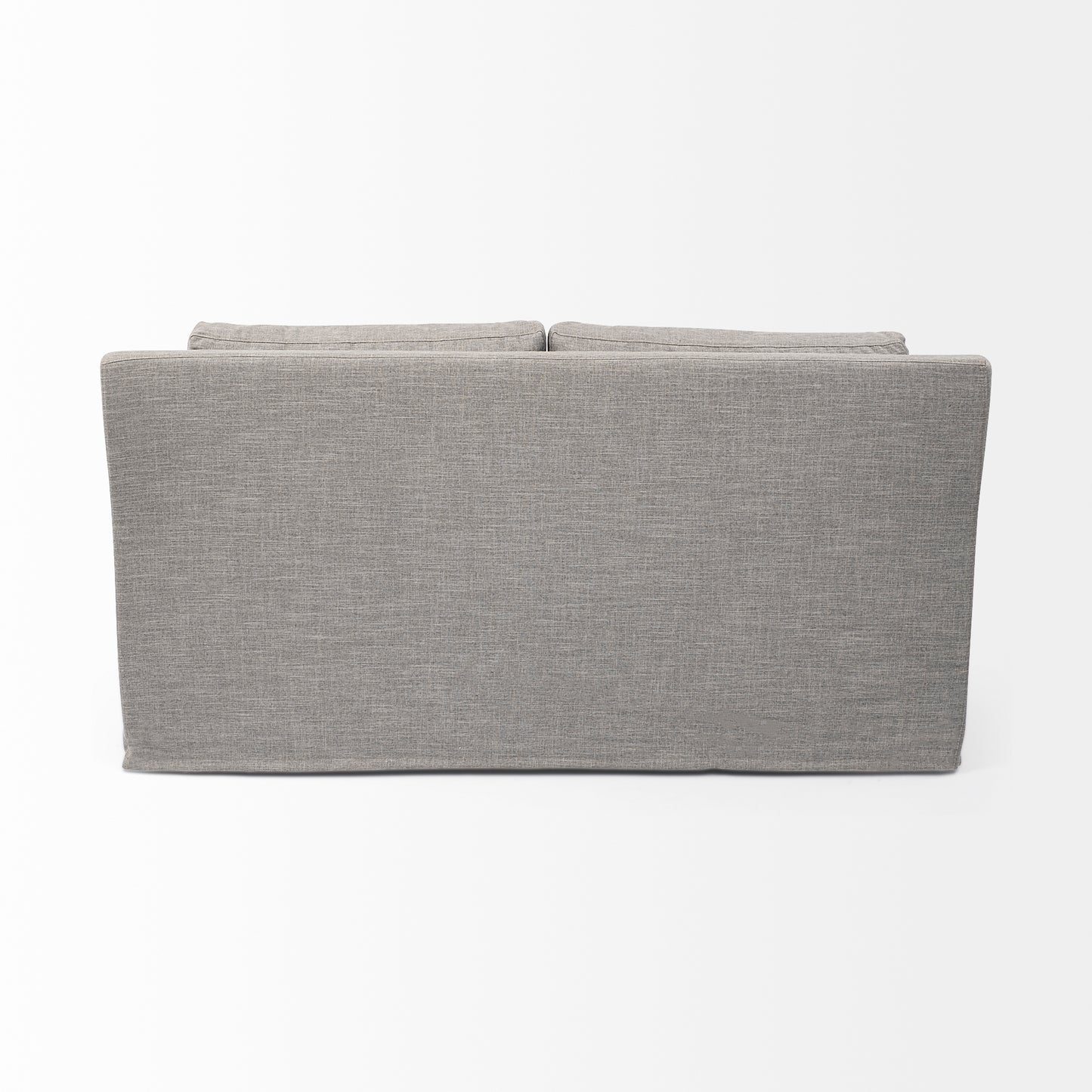 Denly I 69 X 38.25 X 34.5 Flint Gray Slipcover Two Seater Sofa