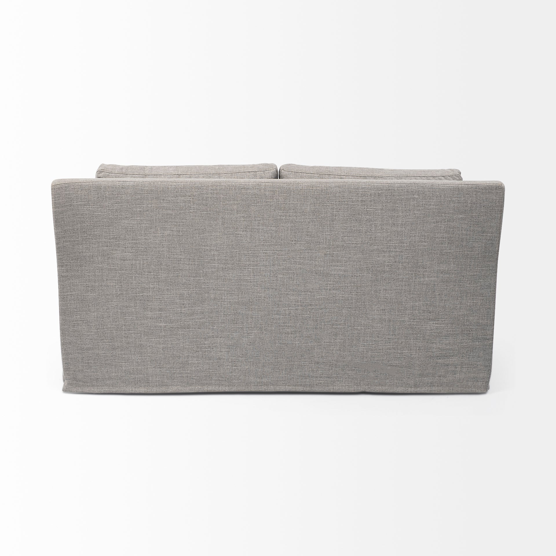 Denly I 69 X 38.25 X 34.5 Flint Gray Slipcover Two Seater Sofa
