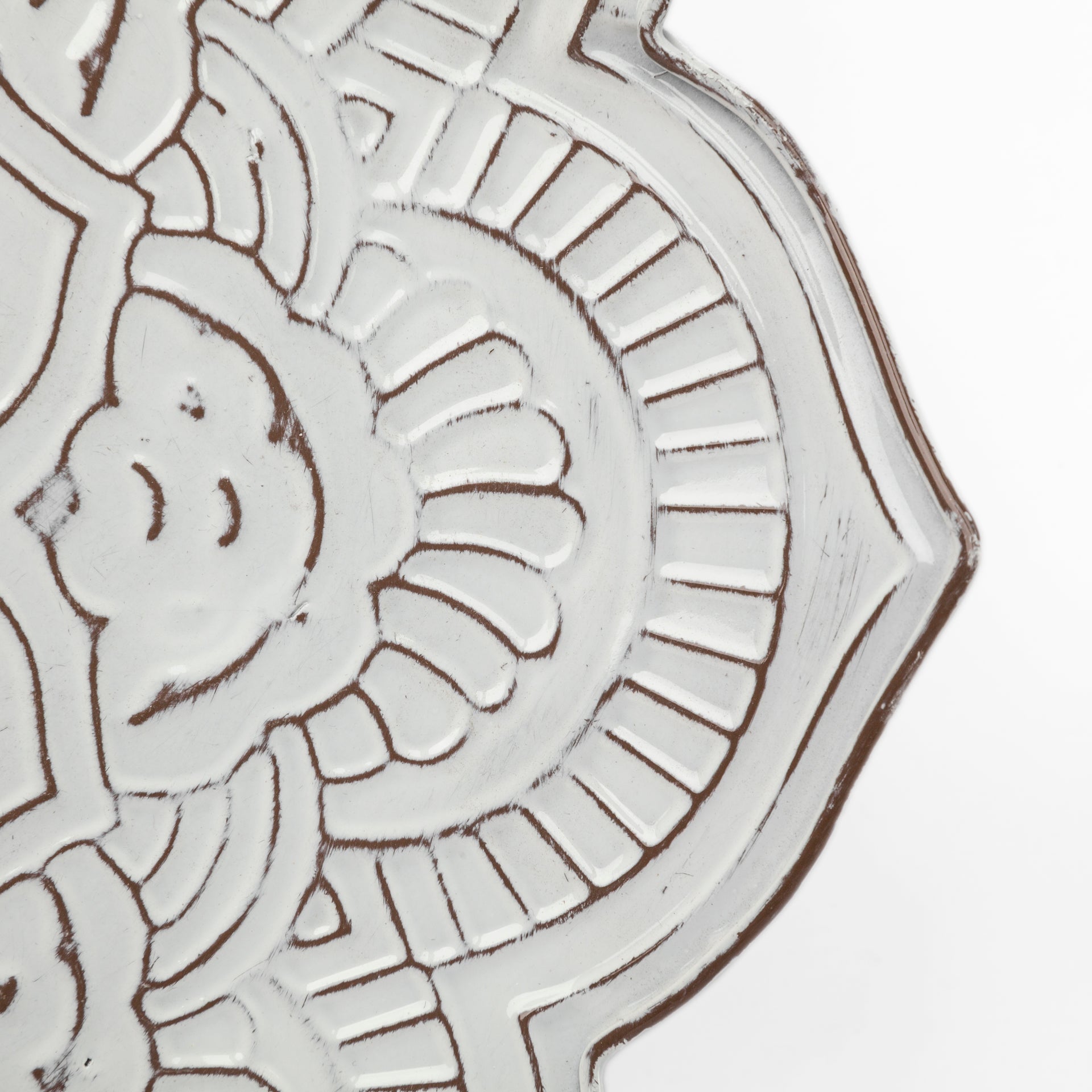 Miranda Wall Decor White Metal - alternative-wall-decor