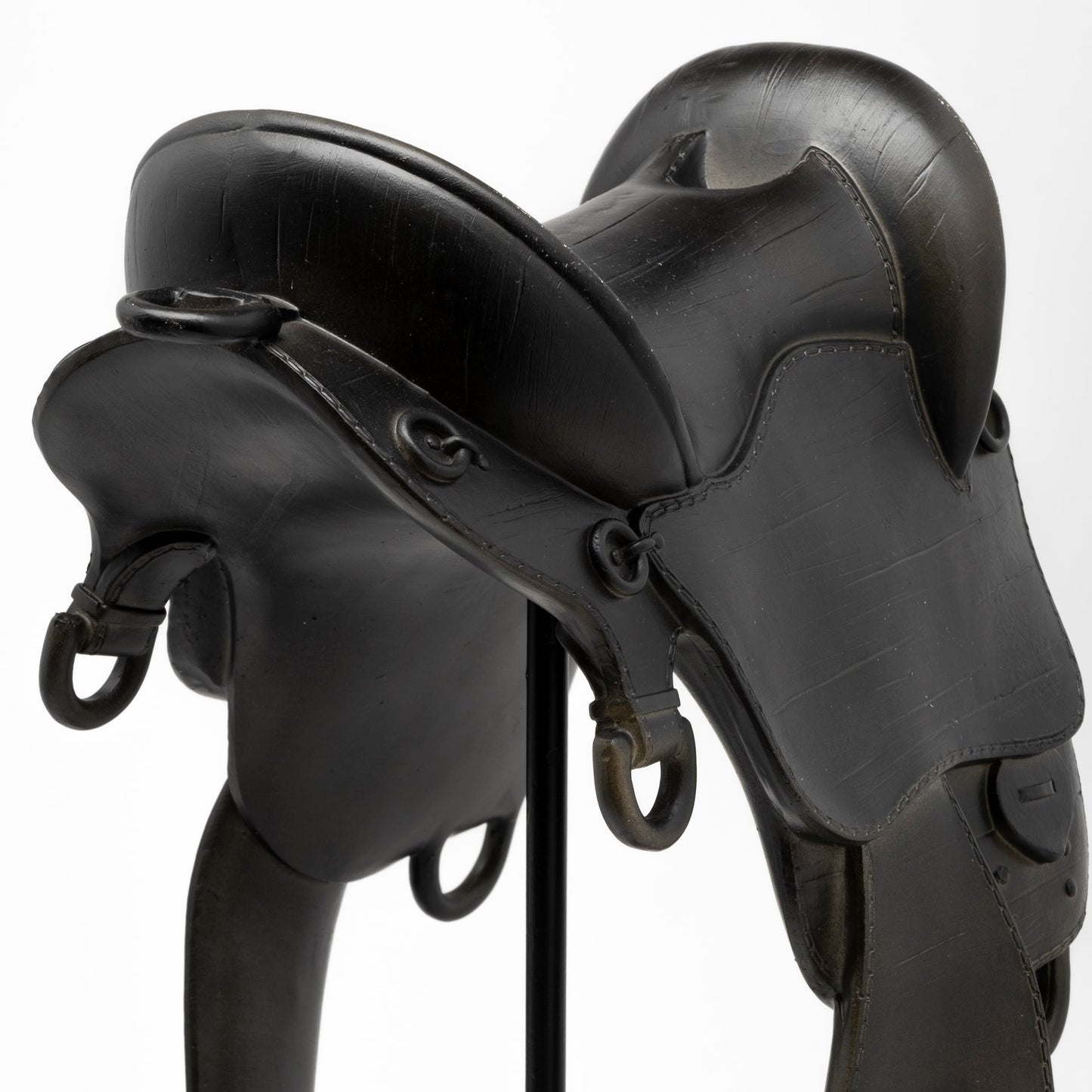 Colt III 8L x 9W Black Equestrian-Inspired English Horse Saddle