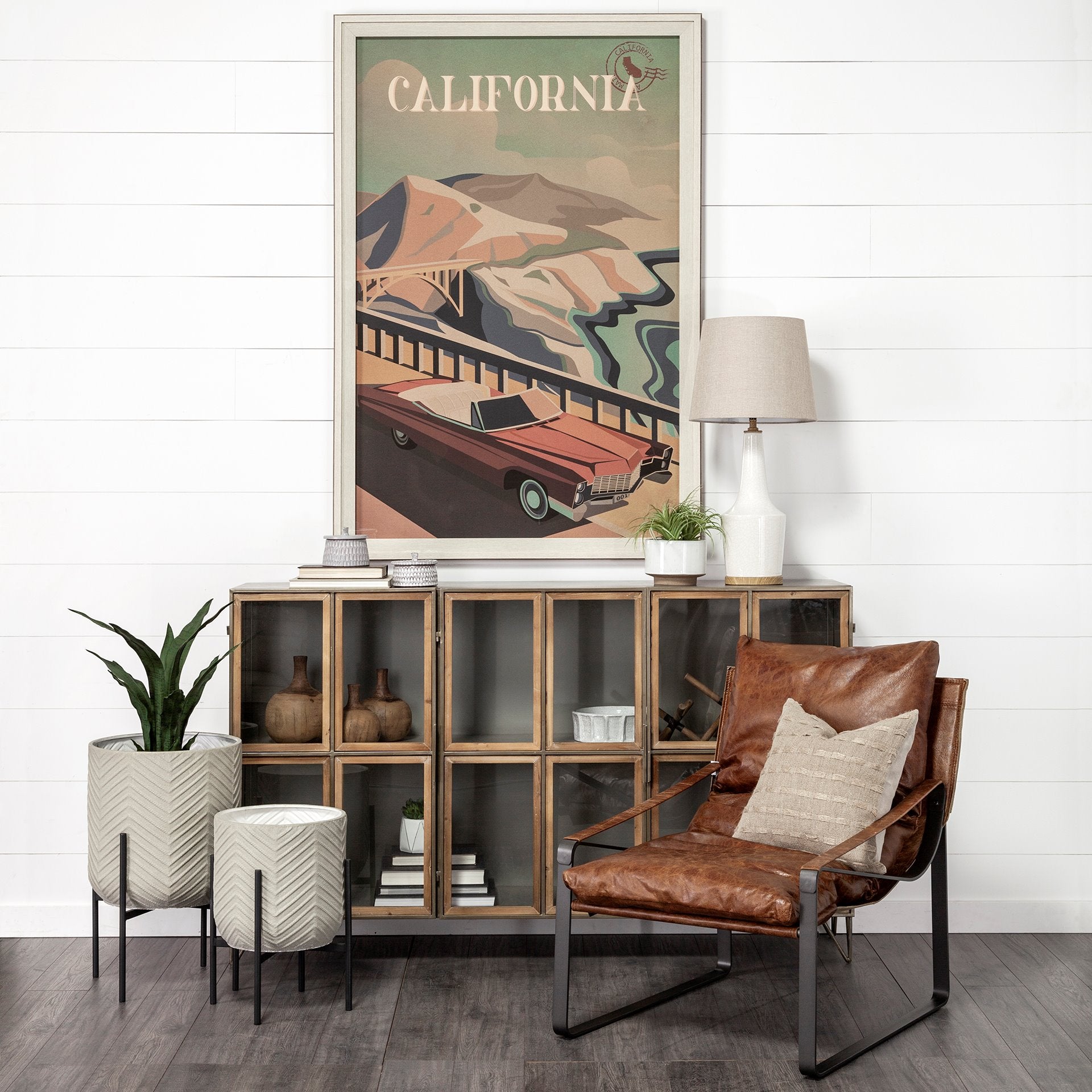 Afra Medium Solid Wood Vase Shaped Decorative Object