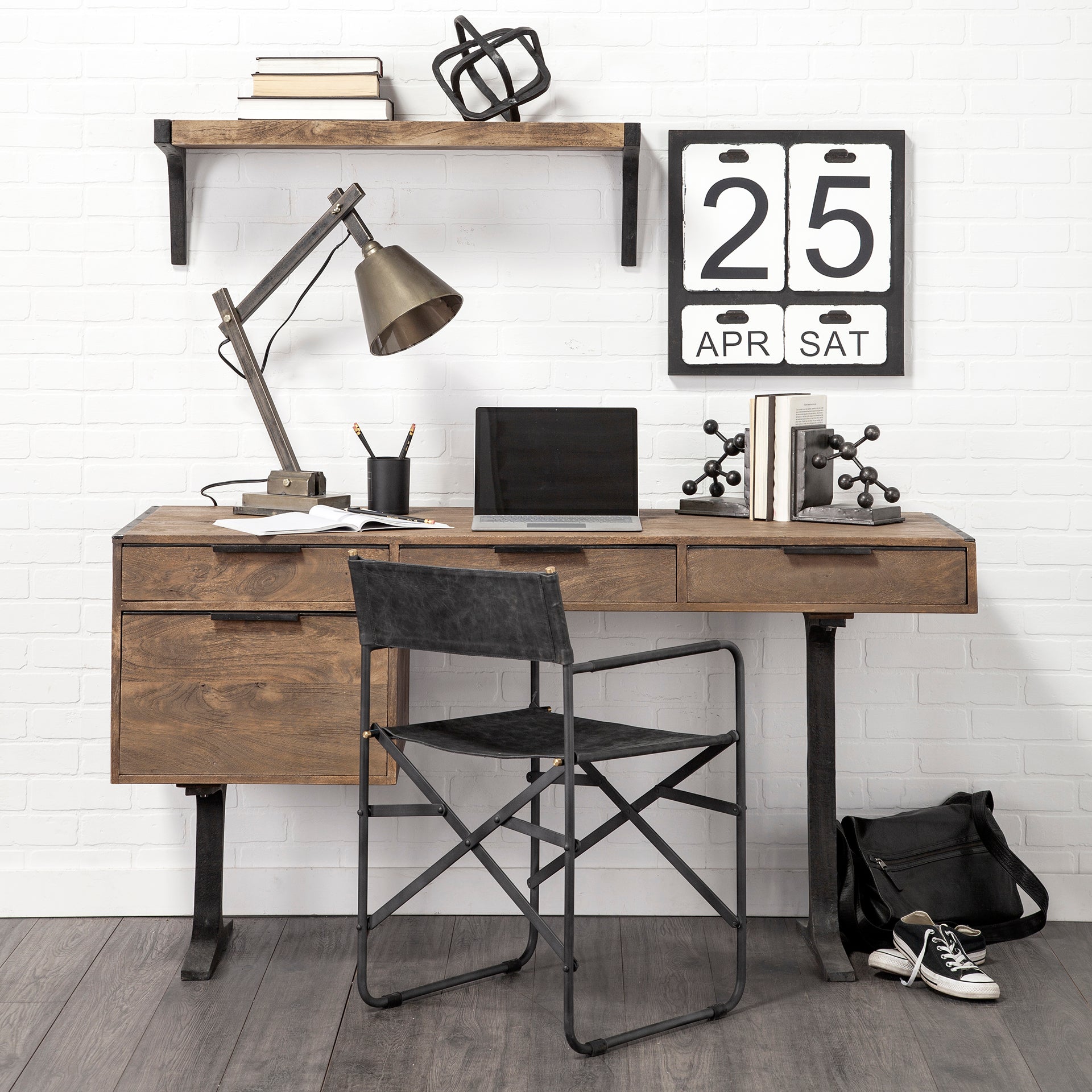 Dario Wall Decor Black Metal - alternative-wall-decor