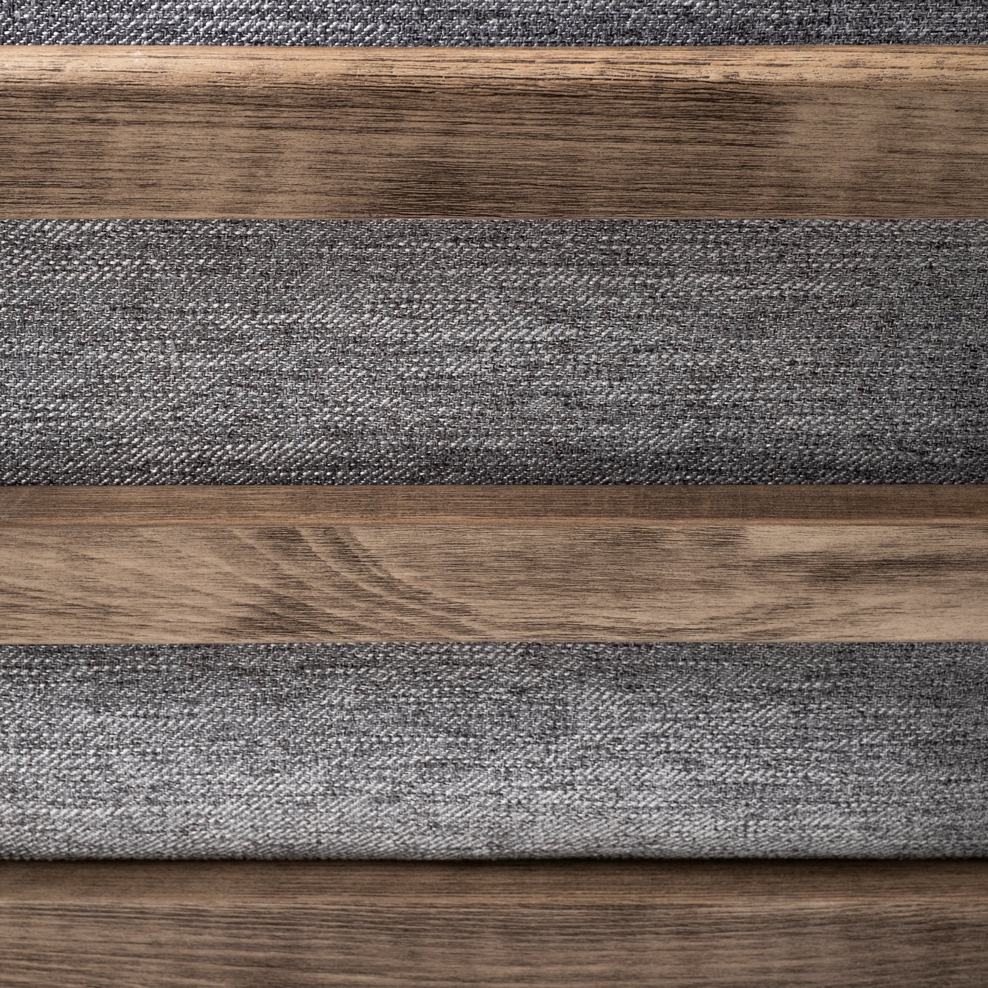 Olympus Accent Chair Castlerock Gray Fabric | Brown Wood - accent-chairs