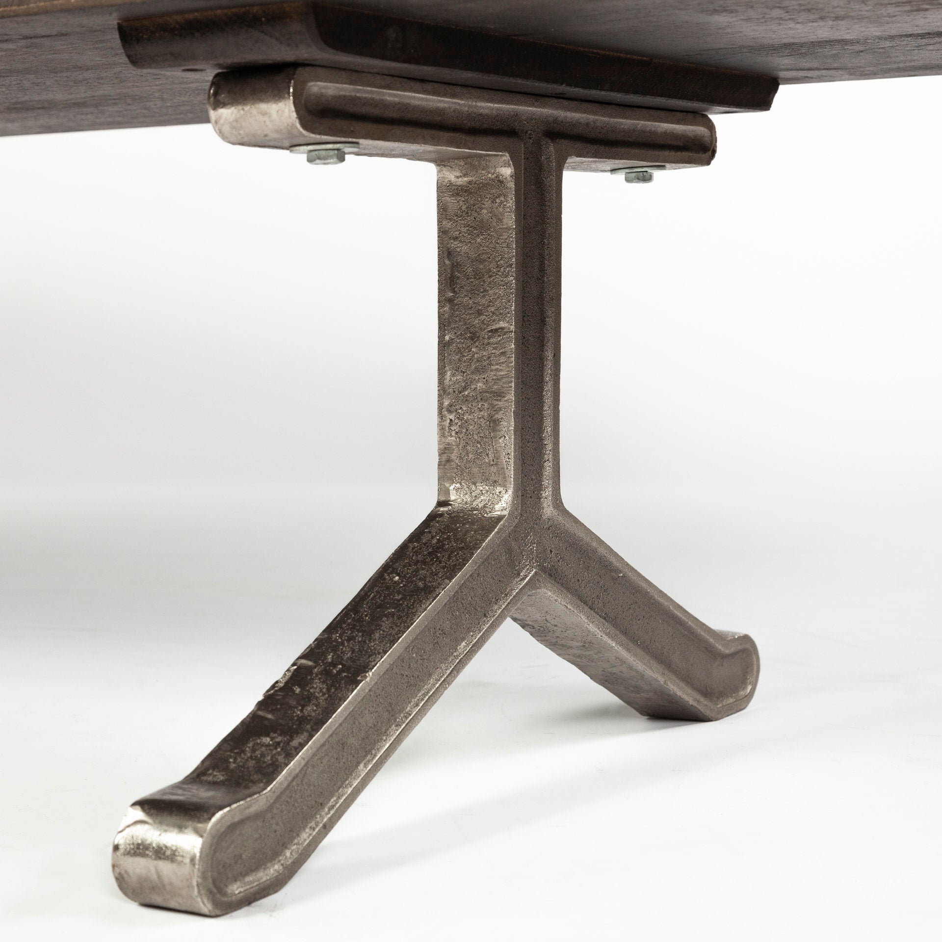 Hollandsworth Sideboard Brown Wood | Nickel Tone Metal - sideboards-and-buffets
