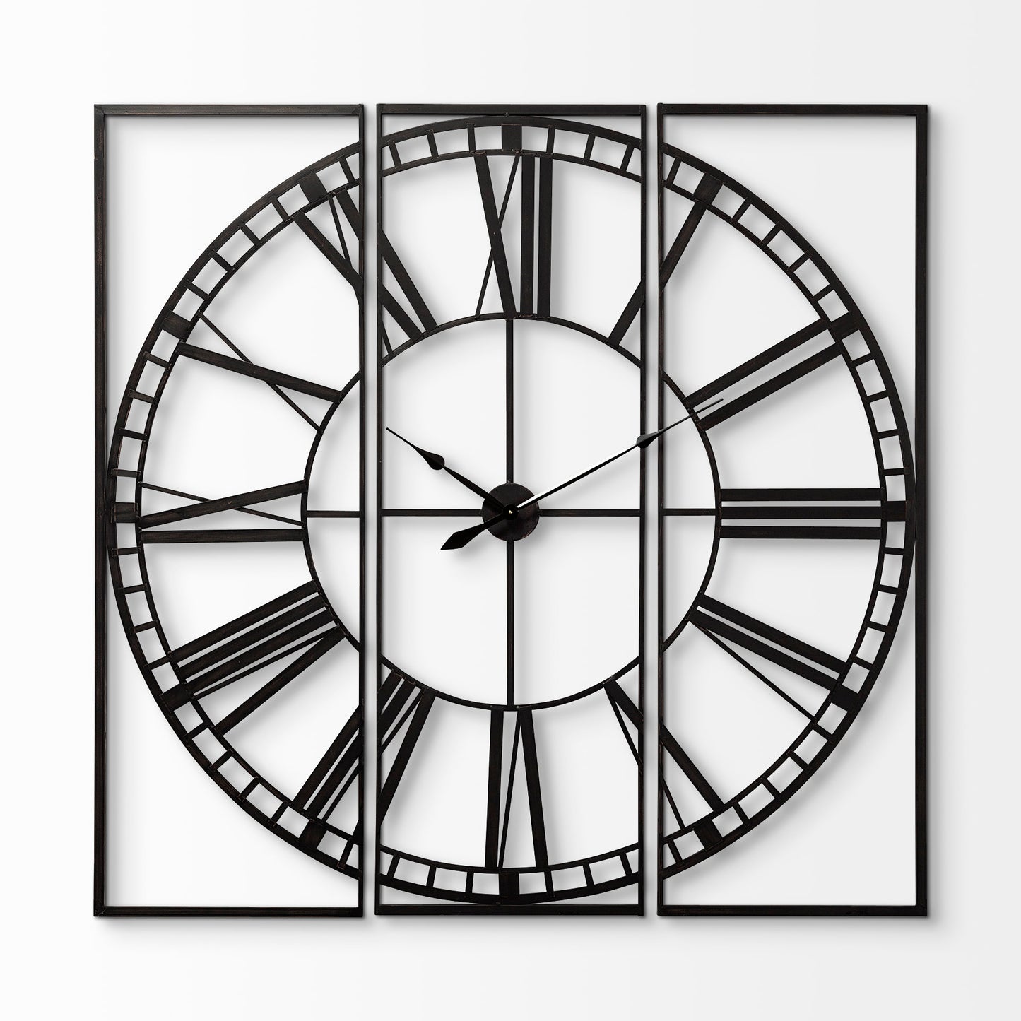 Norwood 60" Square Oversized+ Industrial Wall Clock