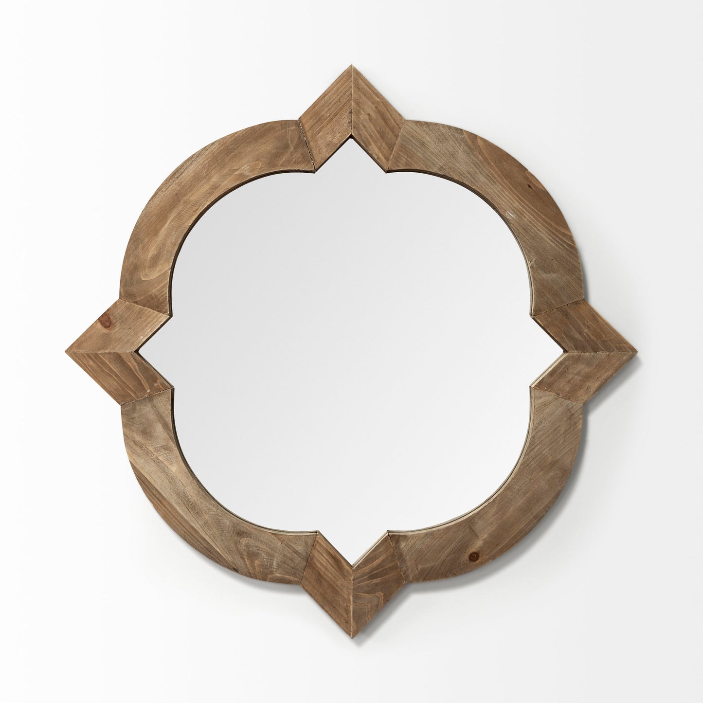 Argonne Wall Mirror Brown Wood - wall-mirrors-grouped