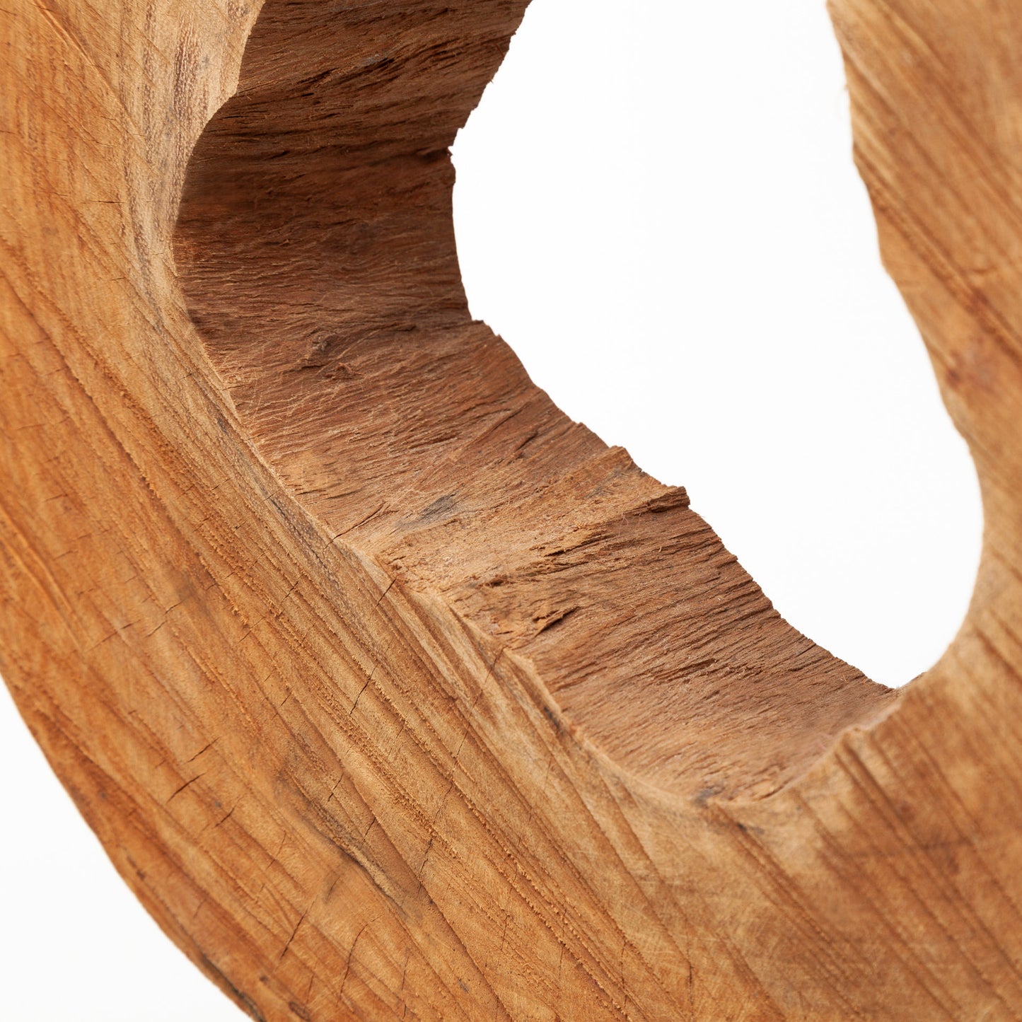 Ironwood I (Large) 15L x 3W Natural Wooden Circular Object