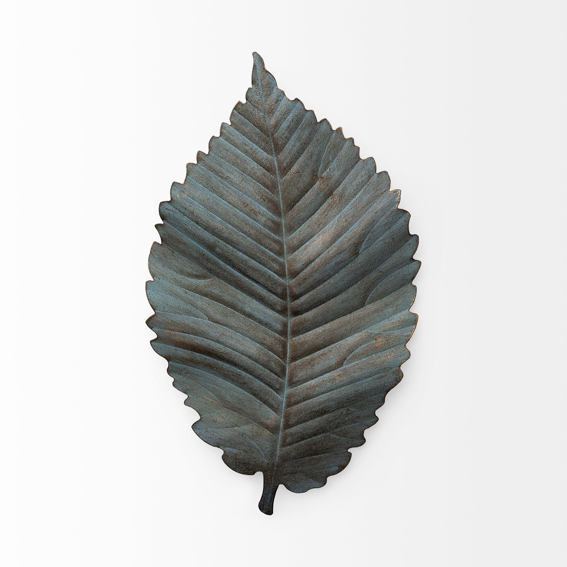 Brattea Wall Decor Green/Blue Metal | 16H - alternative-wall-decor