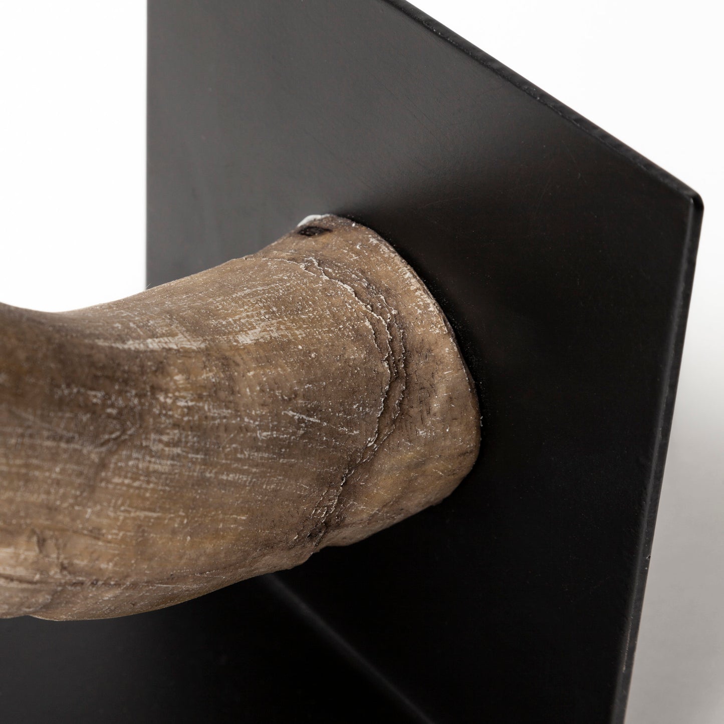 Nickerson (Set of 2) 6L x 7W Bull Horn Bookends