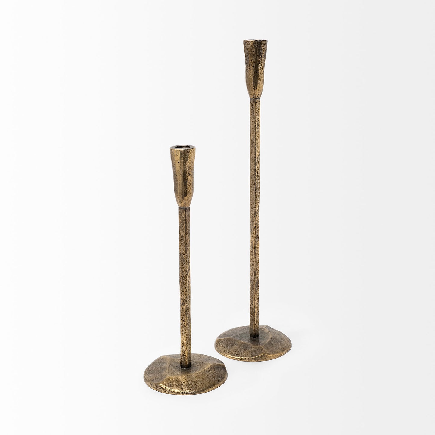 Levit (Small) Gold Table Candle Holder