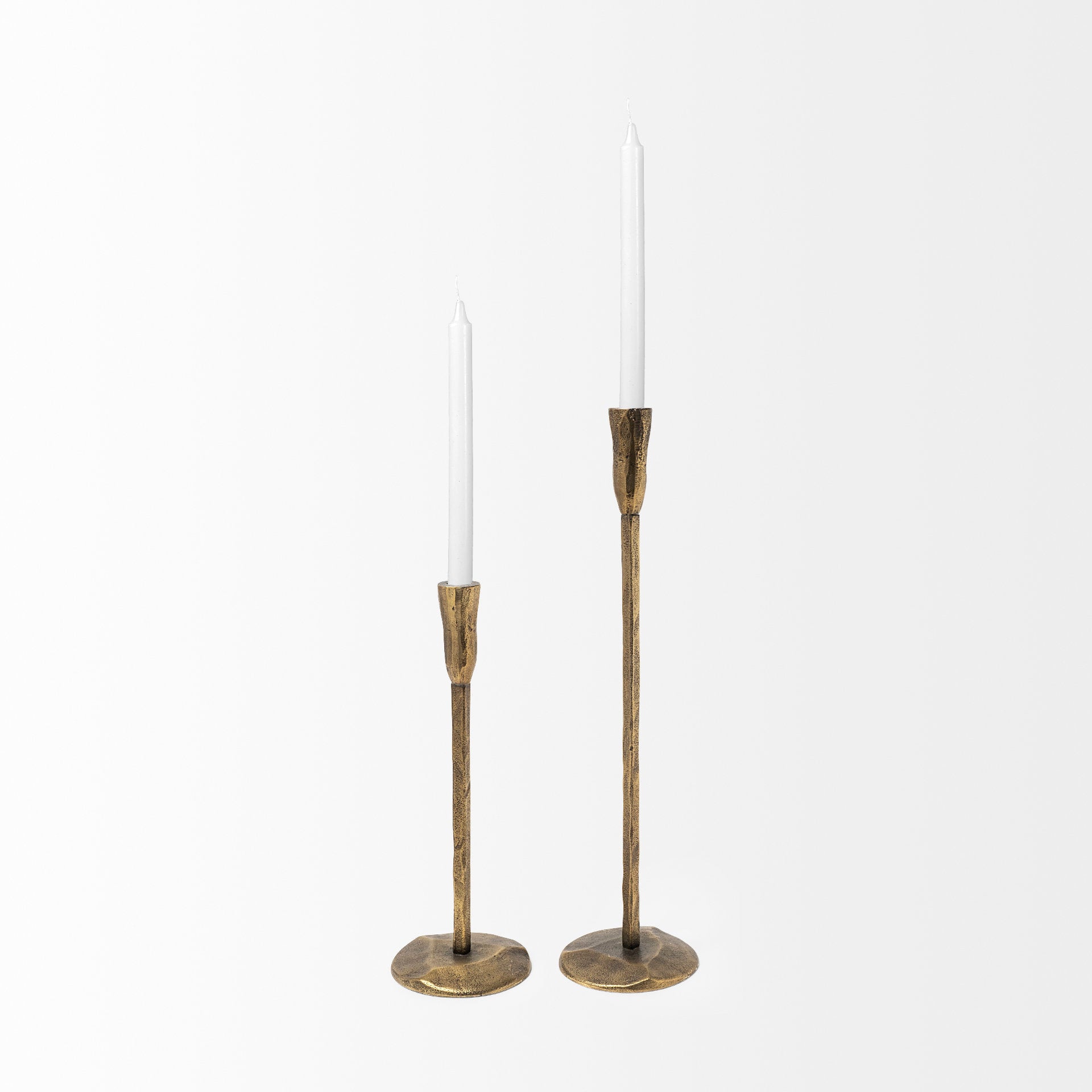 Levit (Large) Gold Table Candle Holder